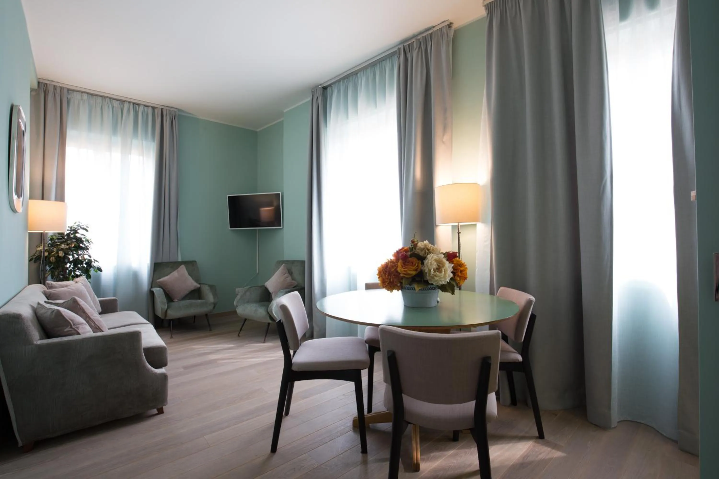 Living room in La Torre dei Salterelli