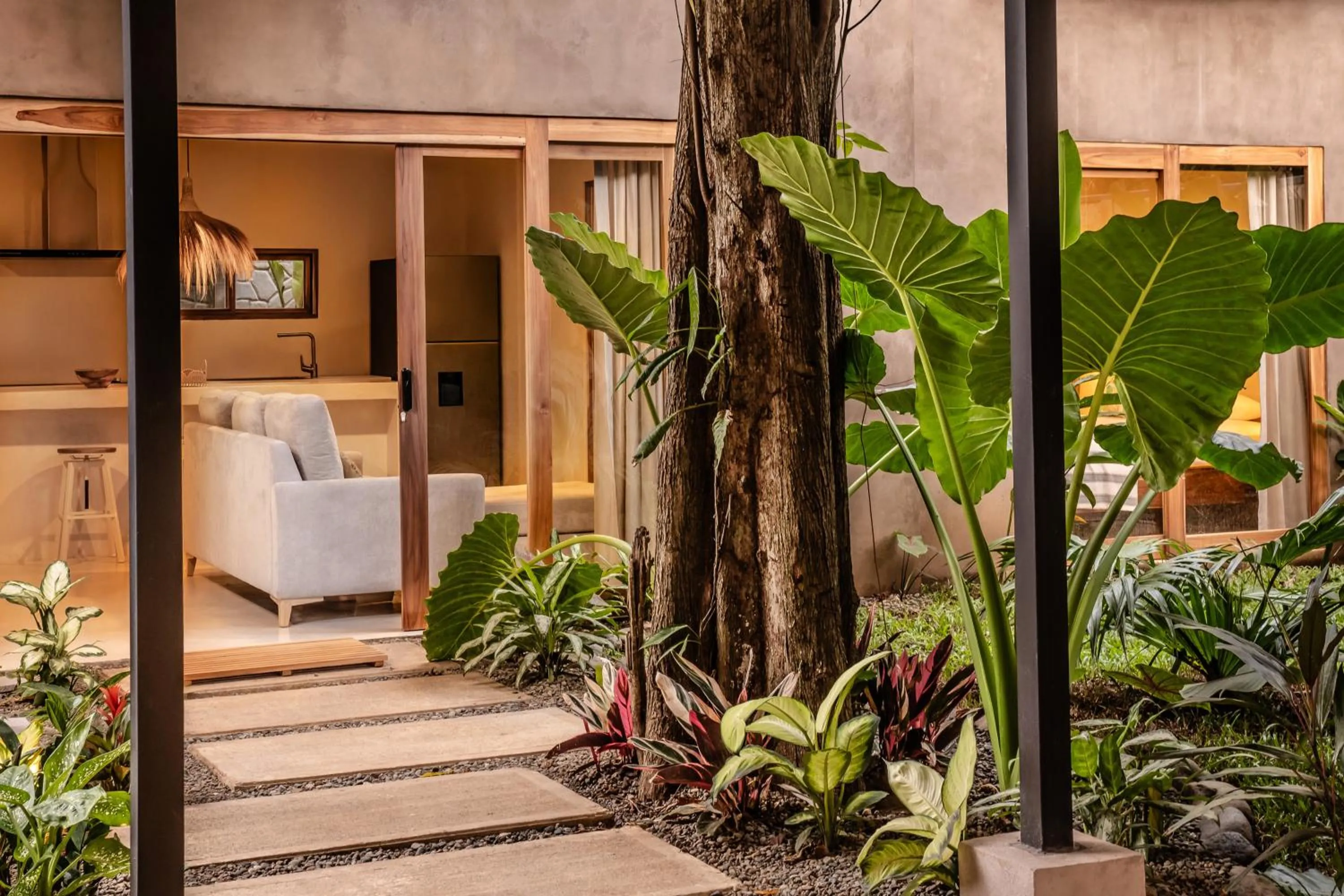 Seating area in La Bonita Lodge