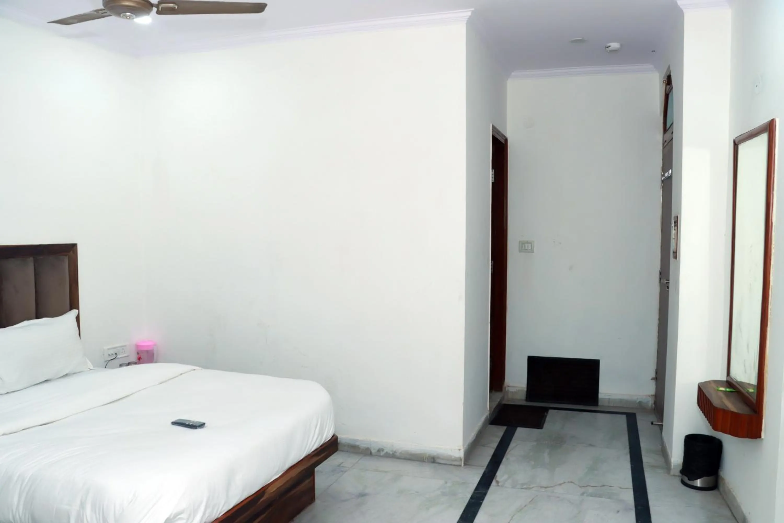 Bed in Hotel Gush At New Delhi Railway Station