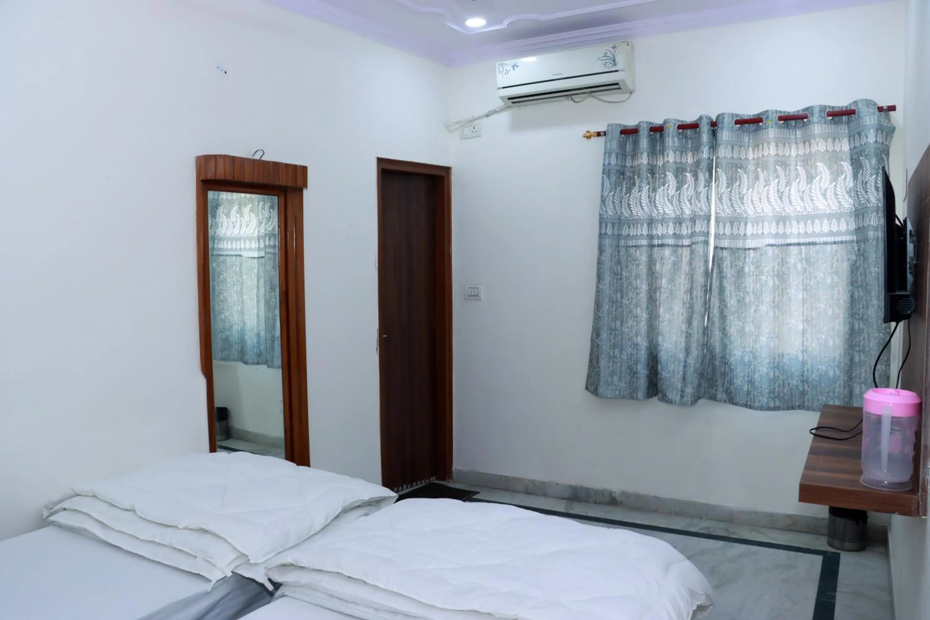 Bed in Hotel Gush At New Delhi Railway Station