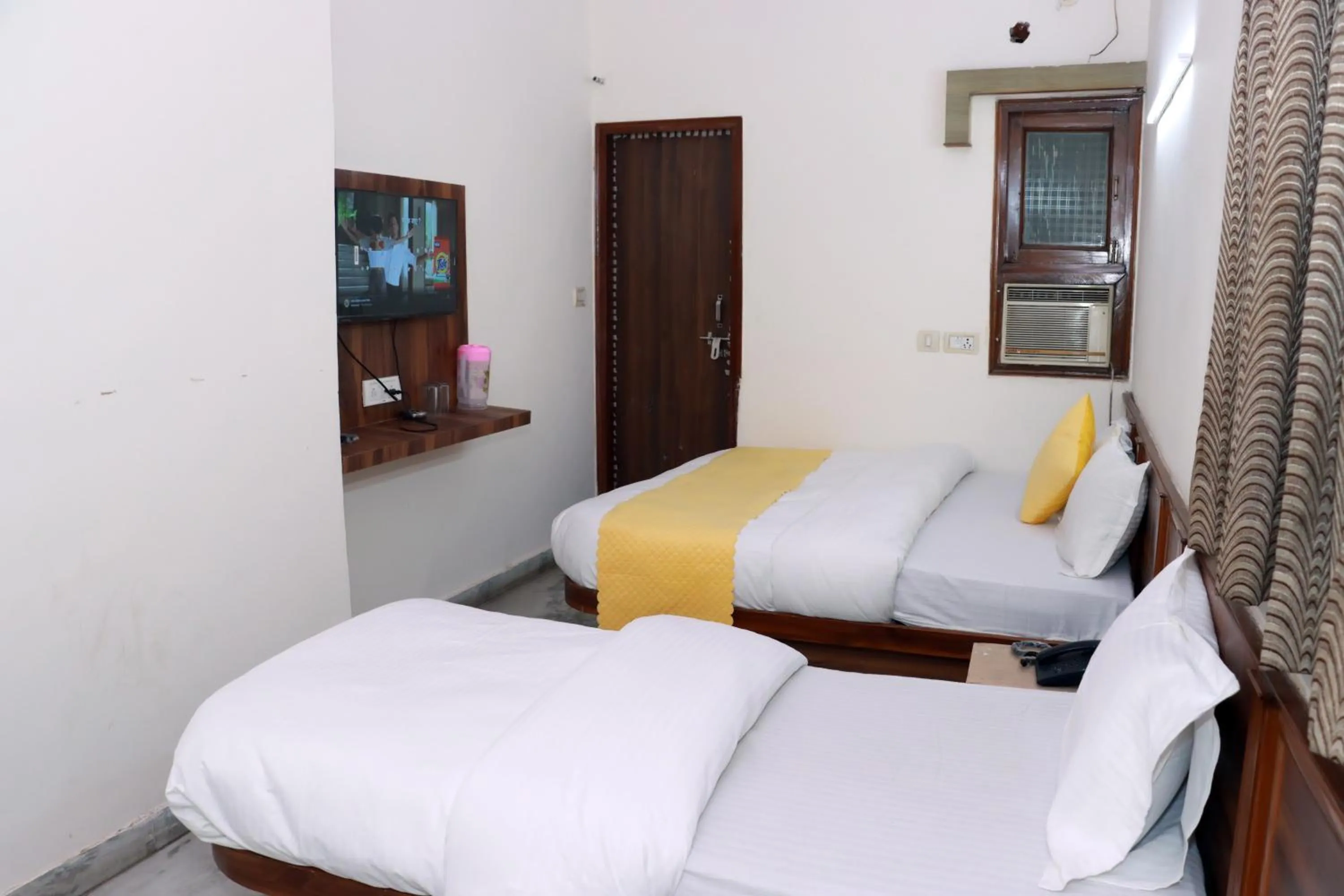 Bed in Hotel Gush At New Delhi Railway Station