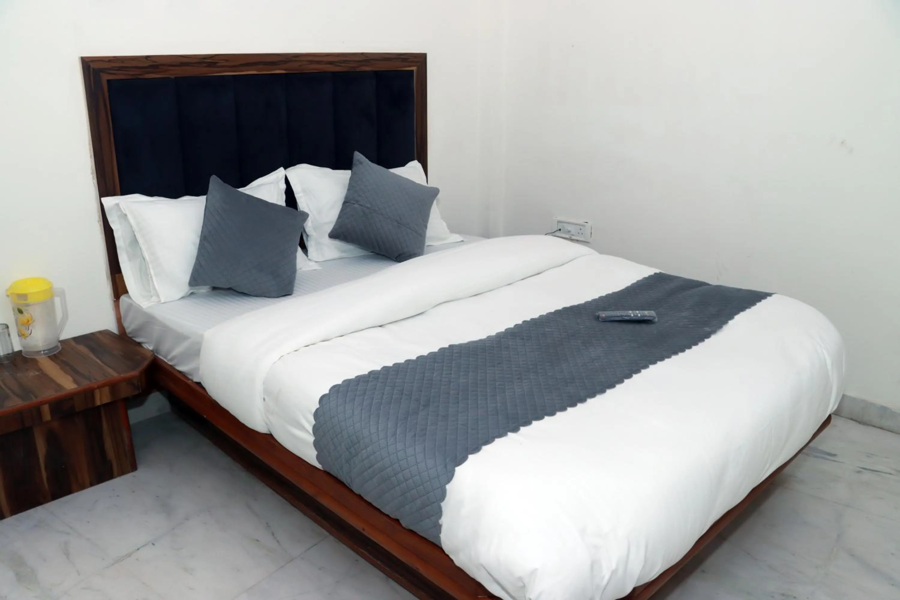Bed in Hotel Gush At New Delhi Railway Station