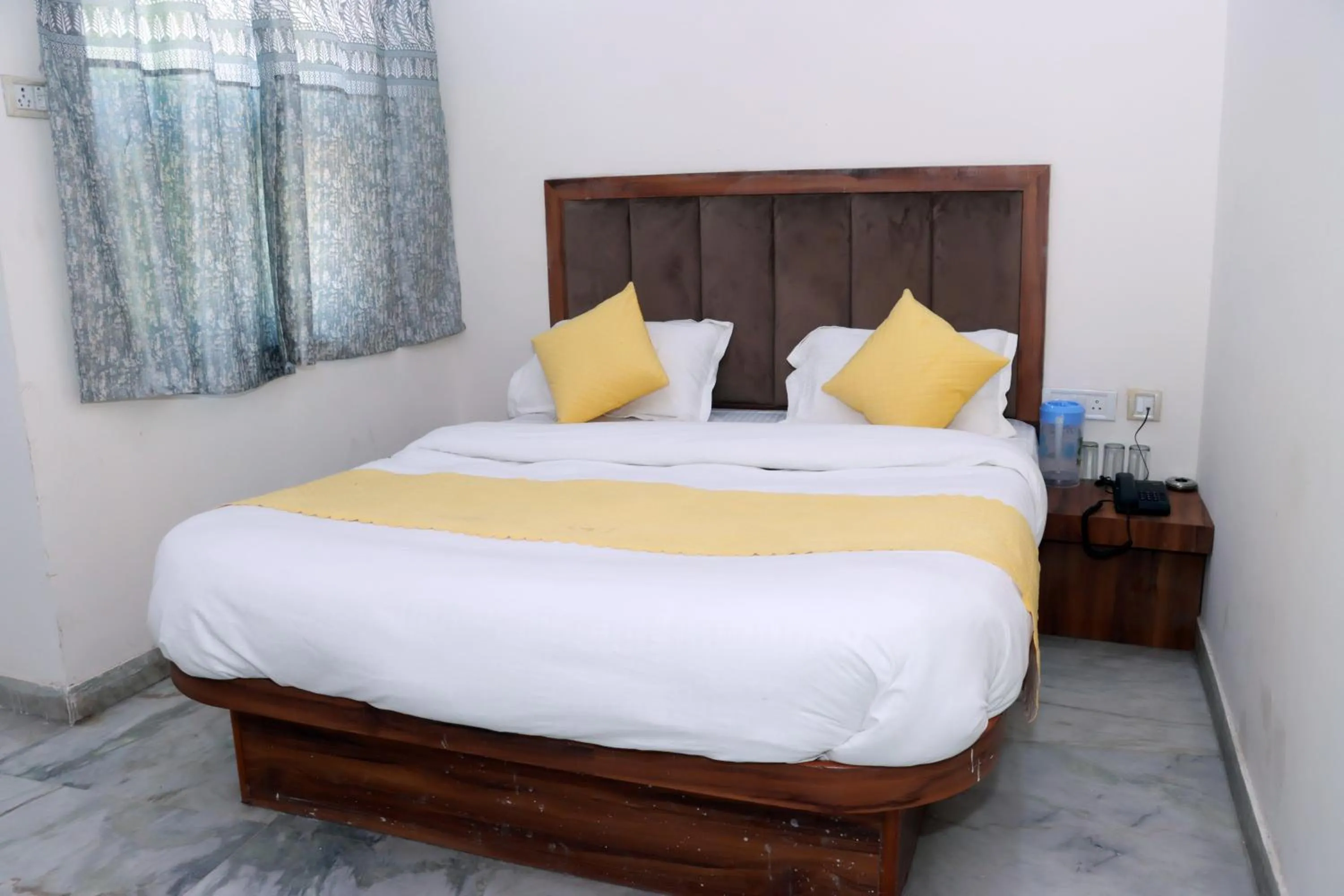 Bed in Hotel Gush At New Delhi Railway Station