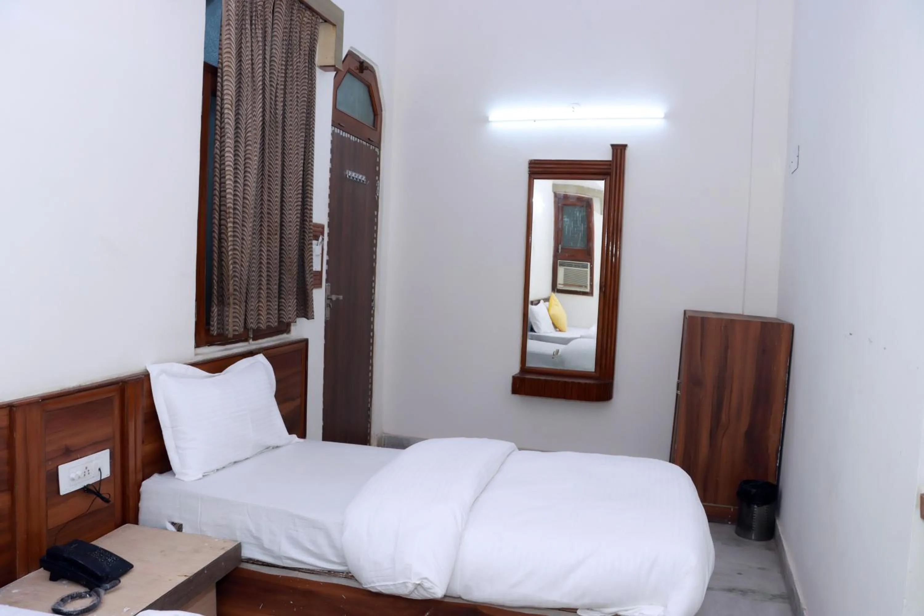 Bed in Hotel Gush At New Delhi Railway Station