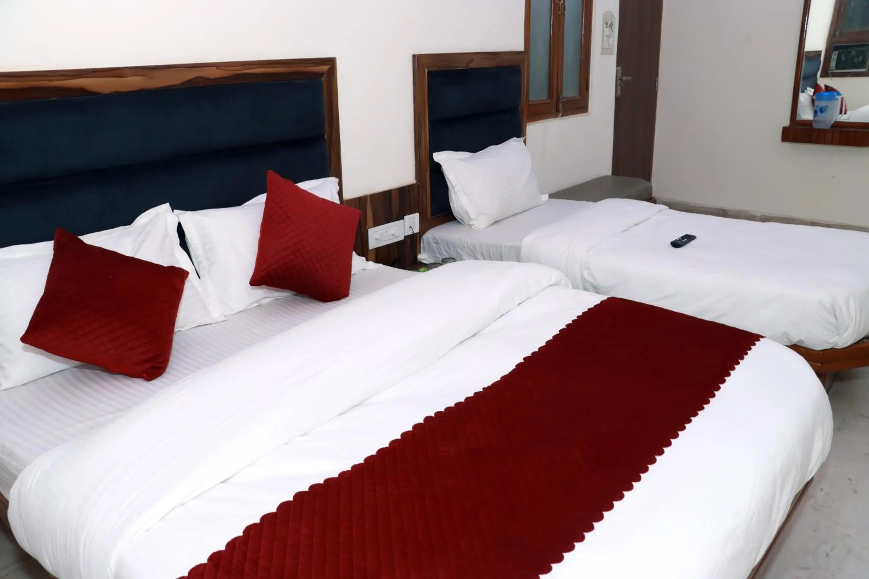 Bed in Hotel Gush At New Delhi Railway Station