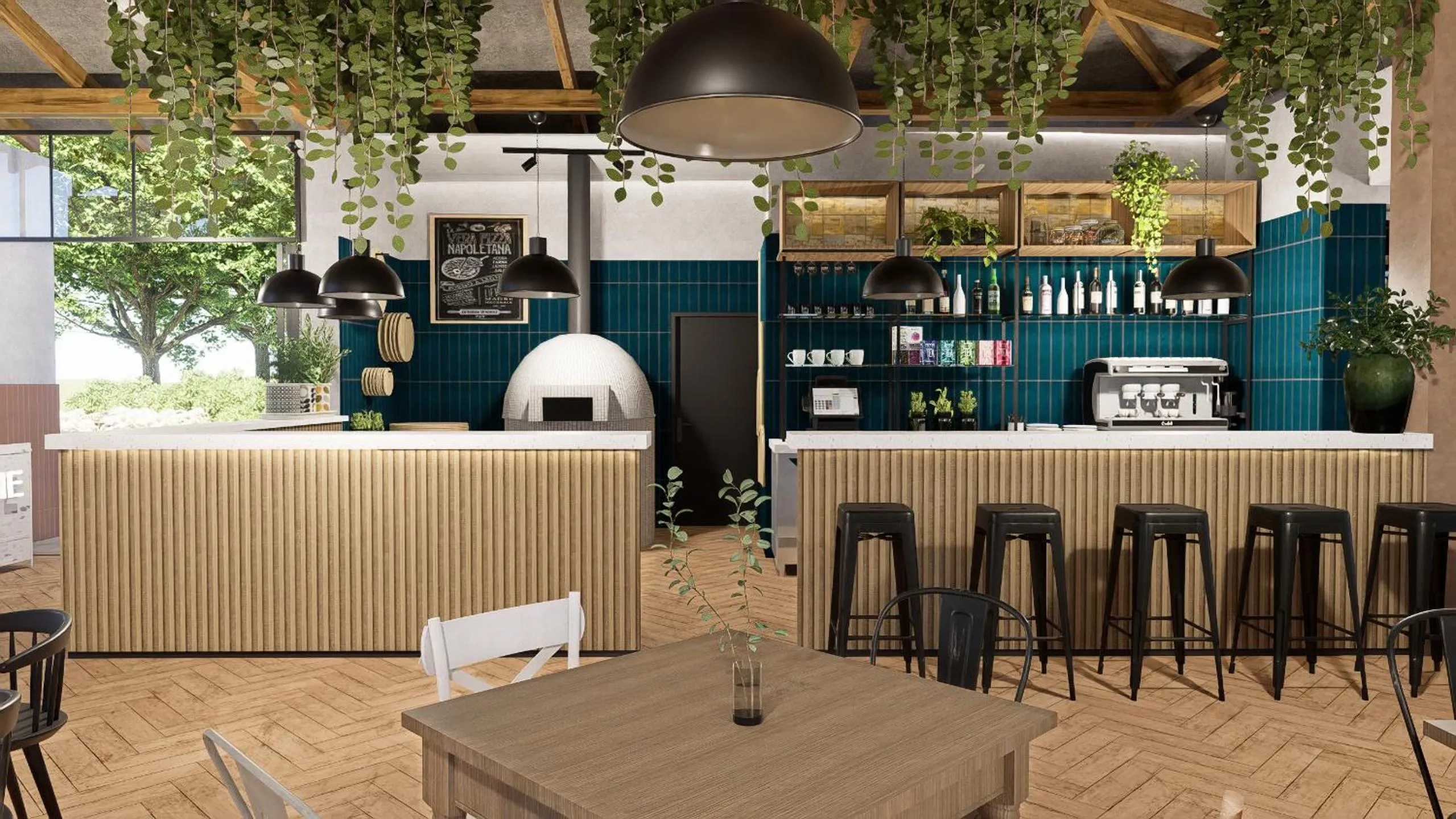 Restaurant/places to eat in Maistra Camping Koversada Covered Mobile homes