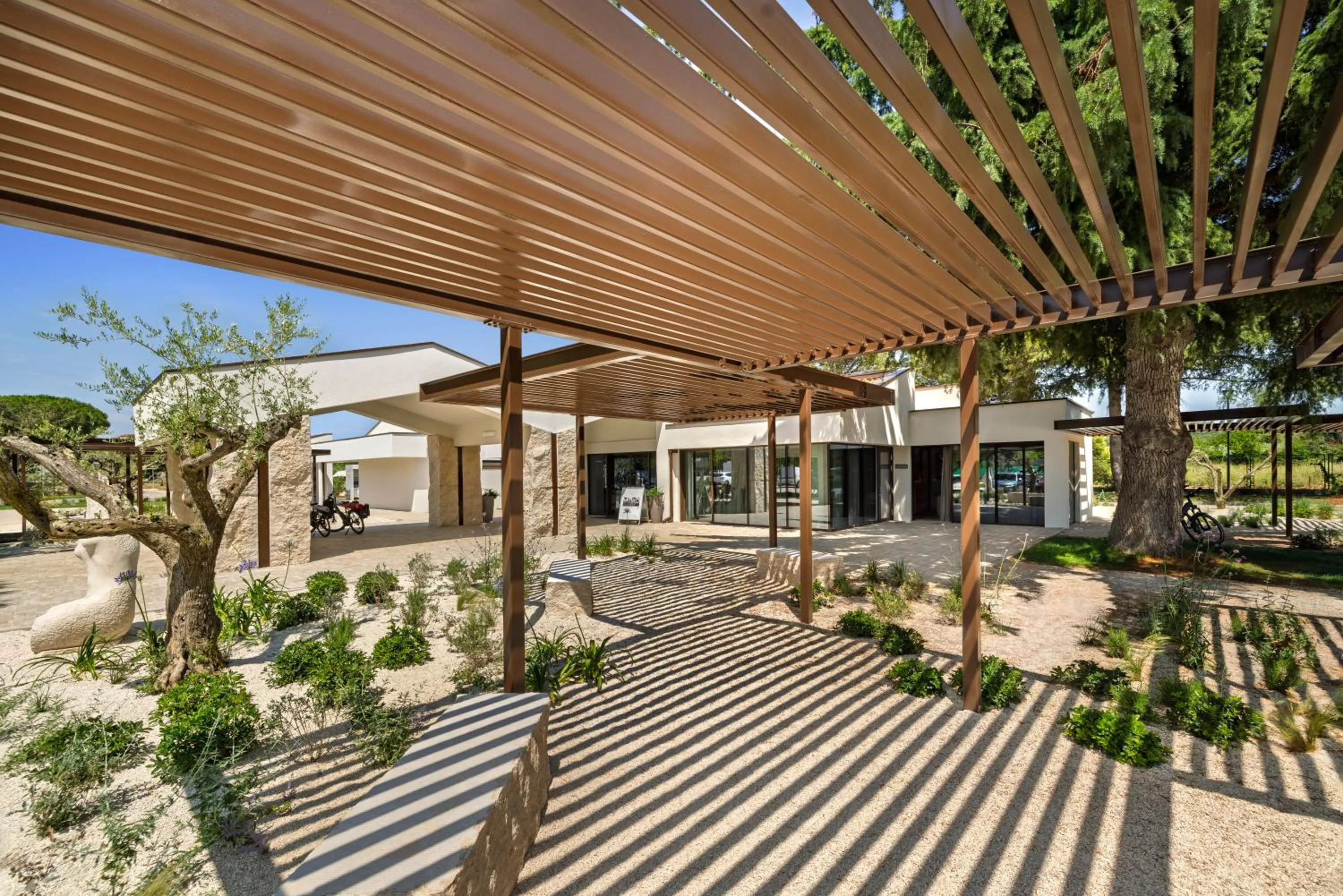 Property building in Maistra Camping Koversada Covered Mobile homes