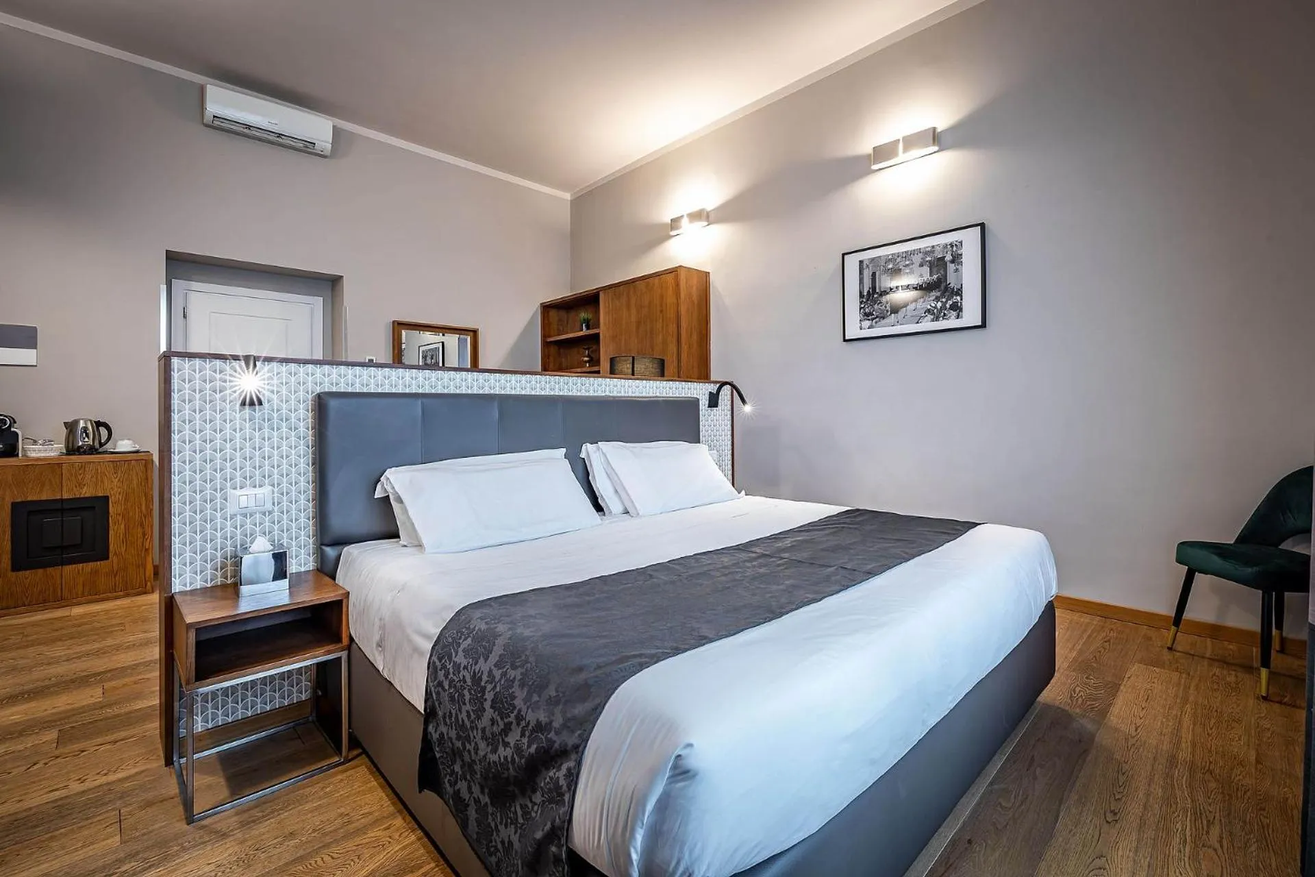 Bedroom, Bed in Antico Centro Suite