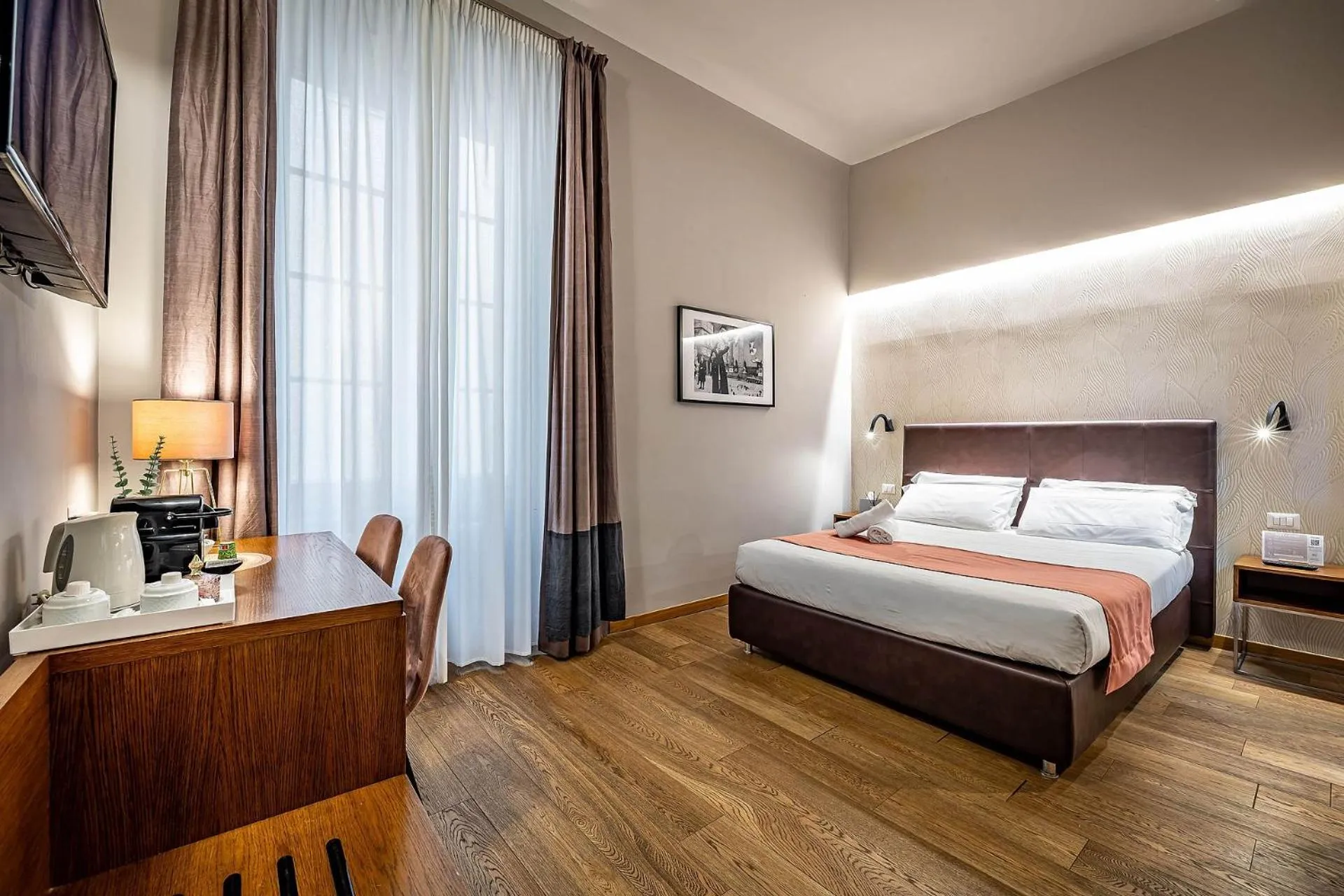 Bedroom, Bed in Antico Centro Suite