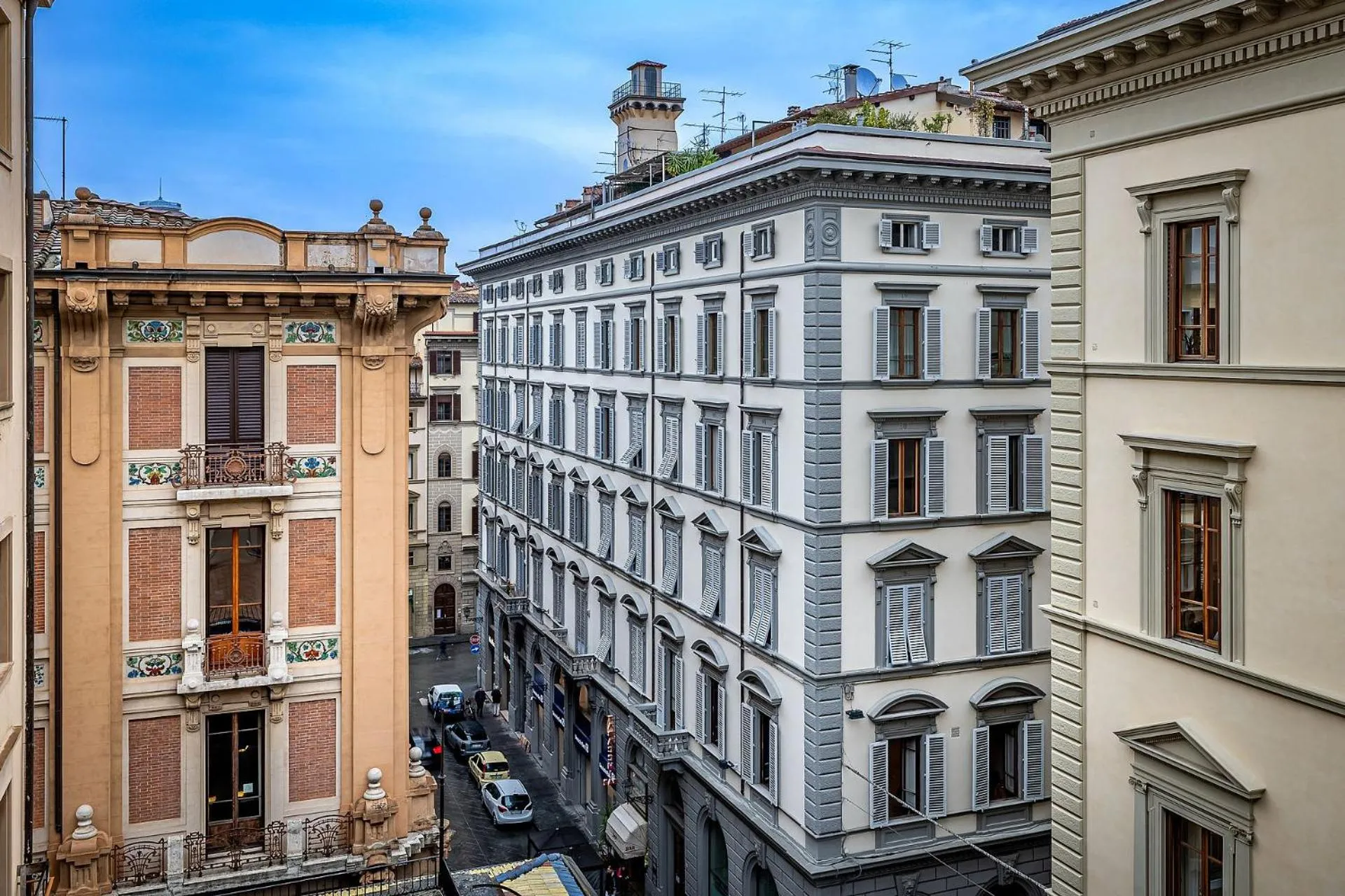 City view in Antico Centro Suite