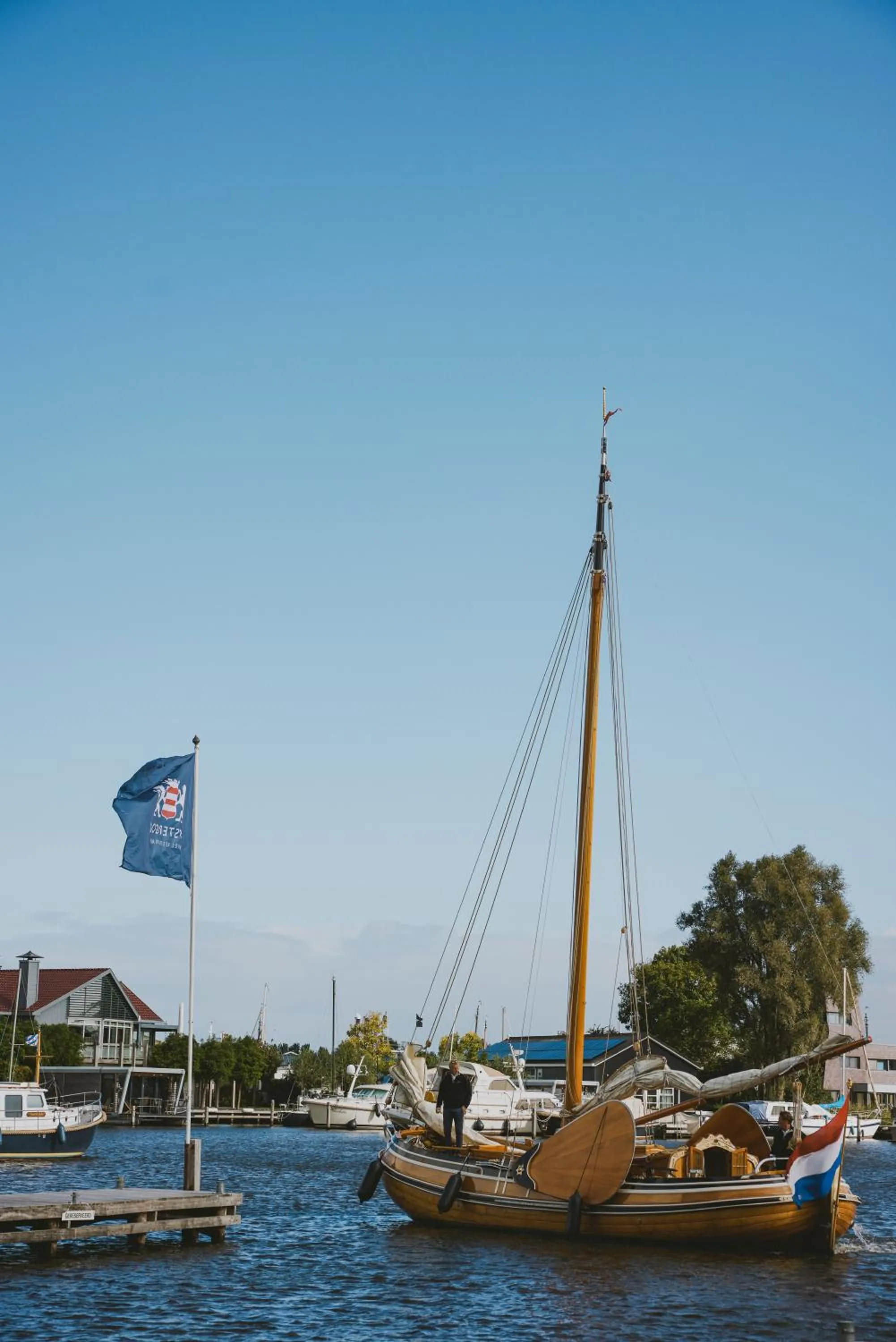 Lake view in Hotel Oostergoo