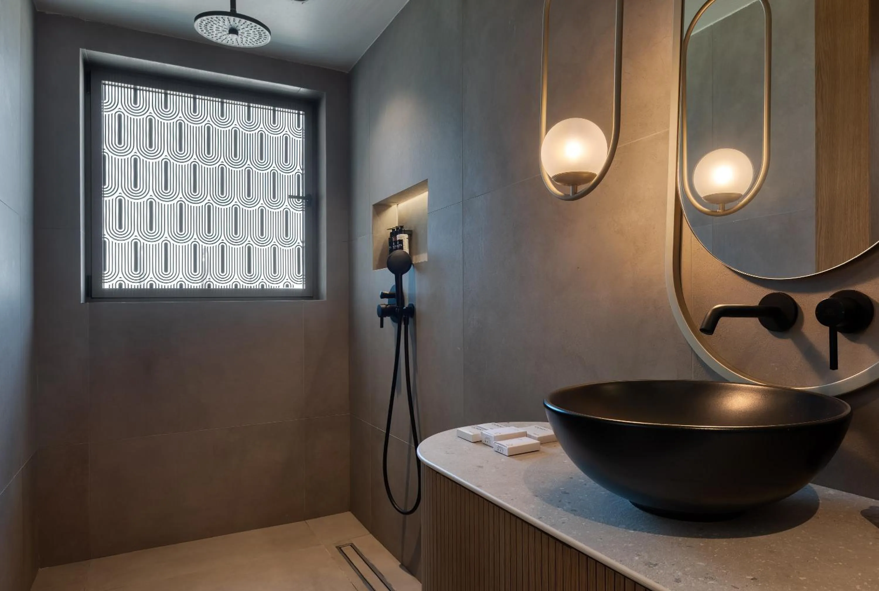 Shower in Castello Boutique Suites by the sea - Adults Only