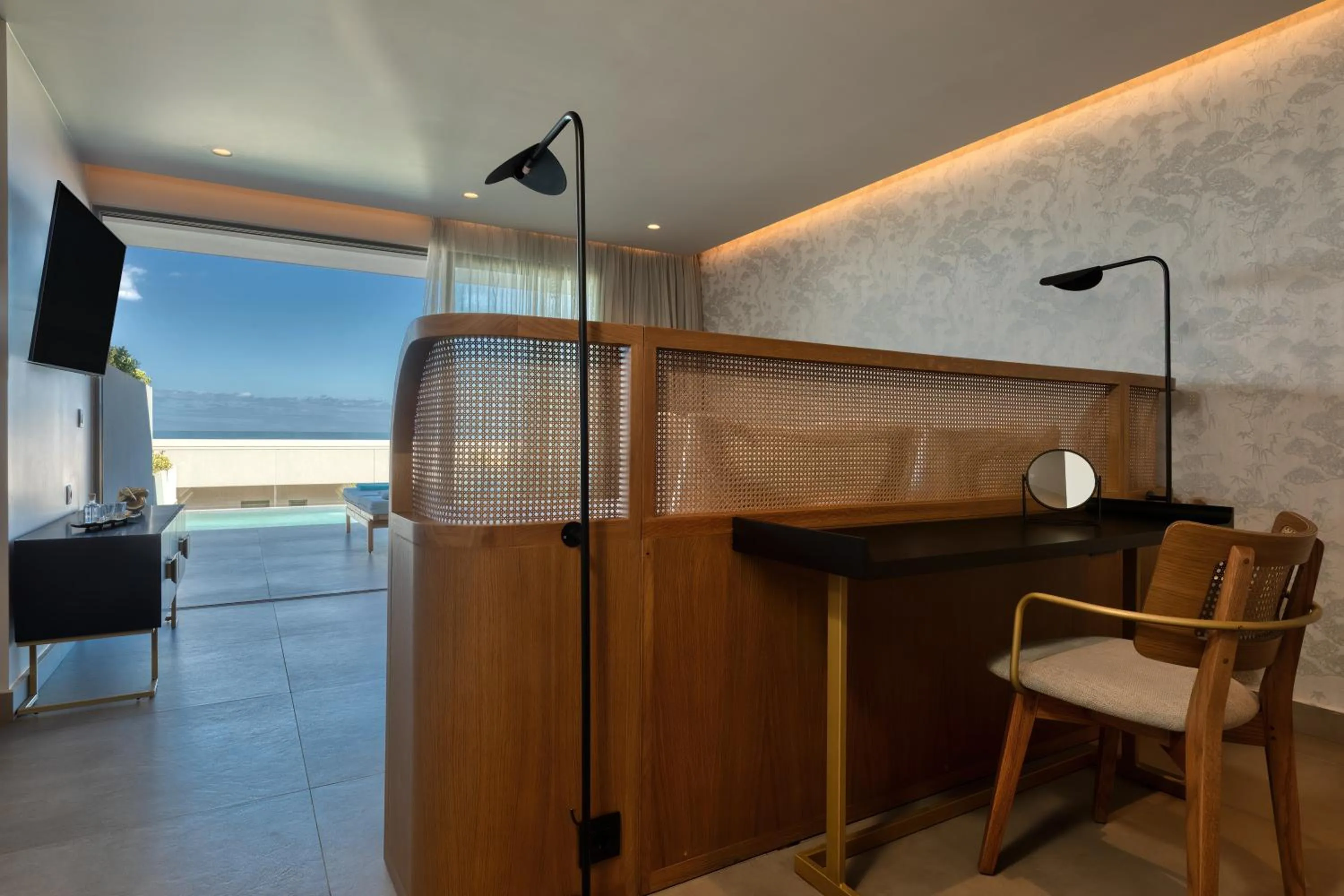 Bed in Castello Boutique Suites by the sea - Adults Only