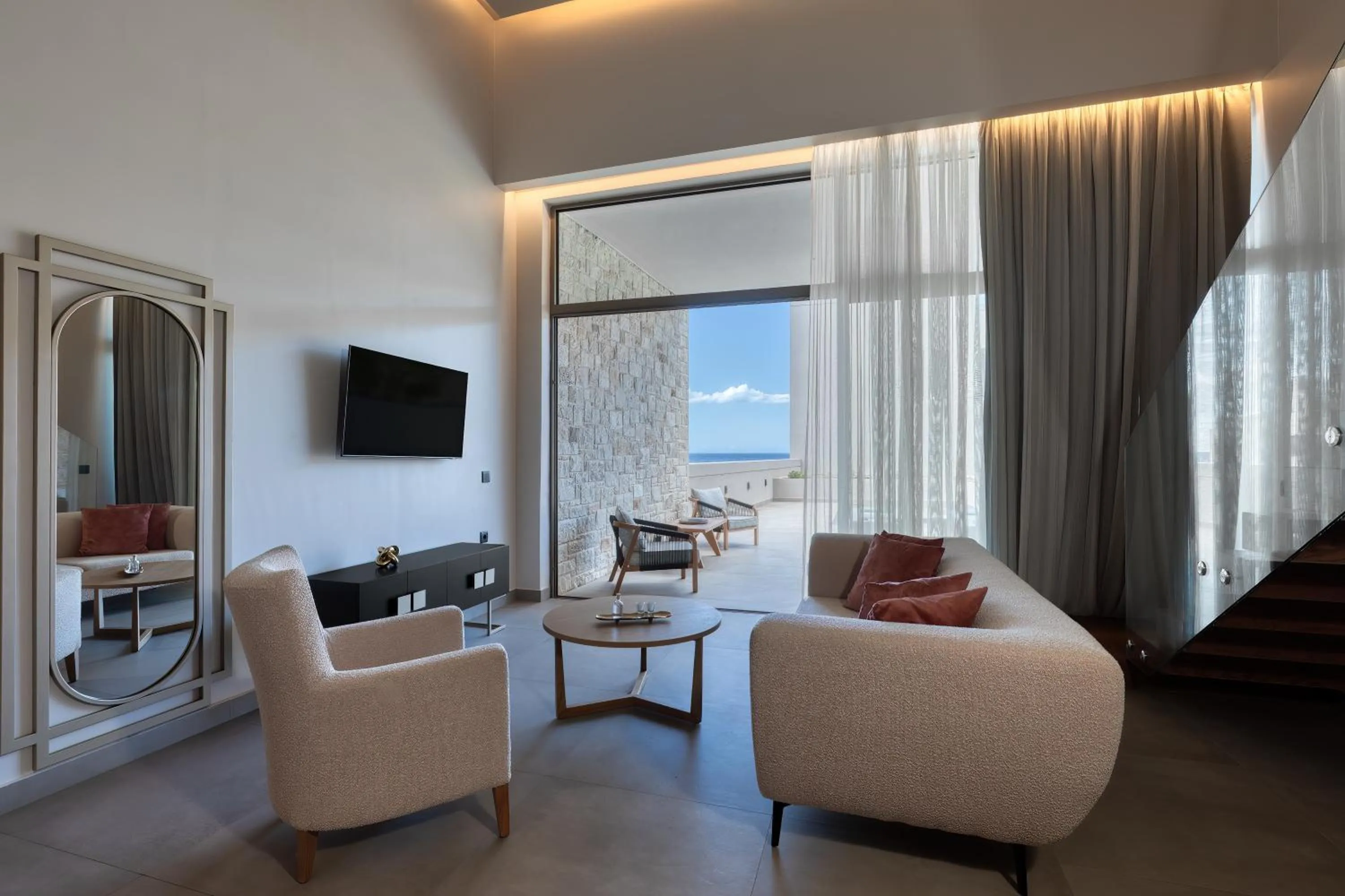 Living room in Castello Boutique Suites by the sea - Adults Only
