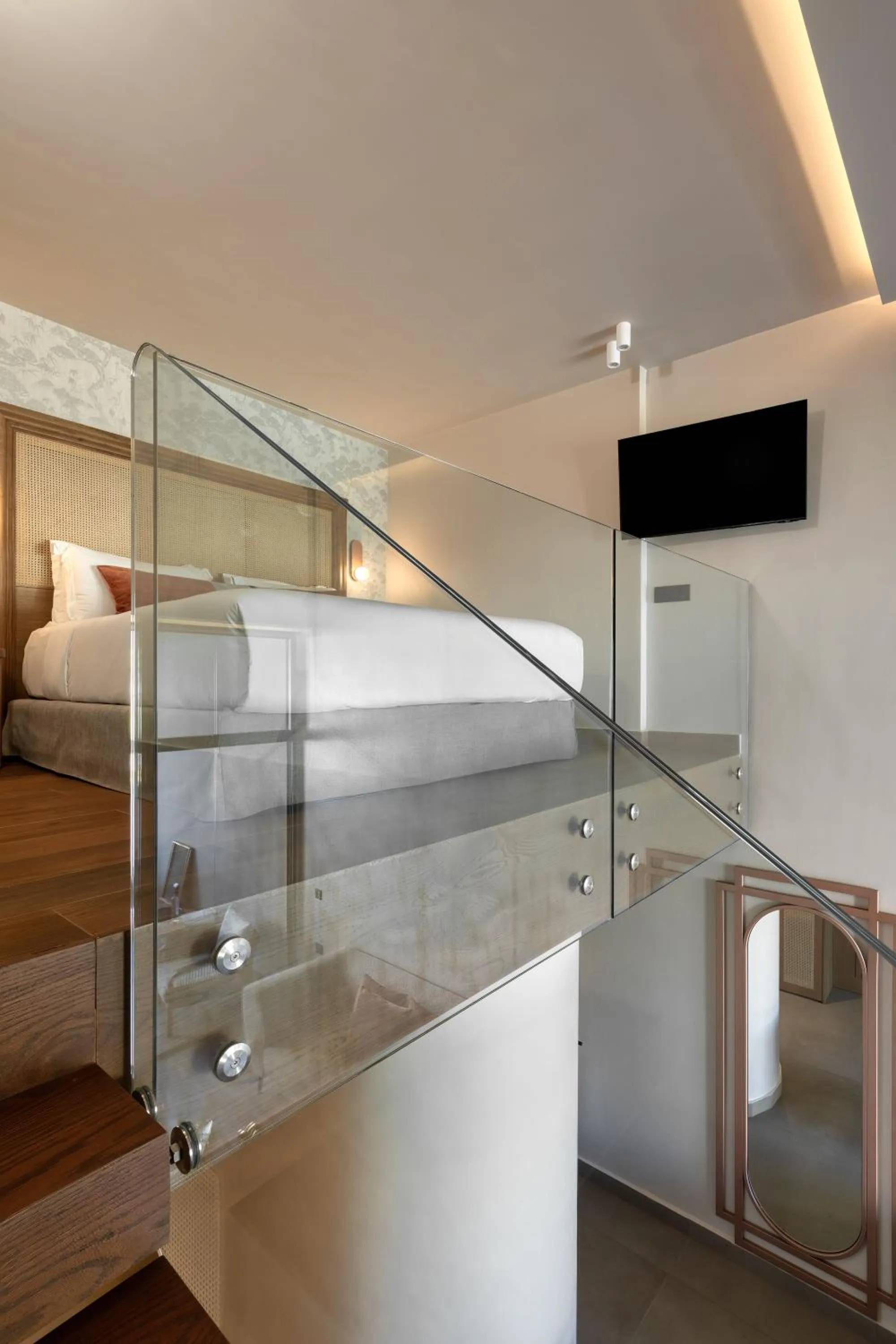 Bed in Castello Boutique Suites by the sea - Adults Only