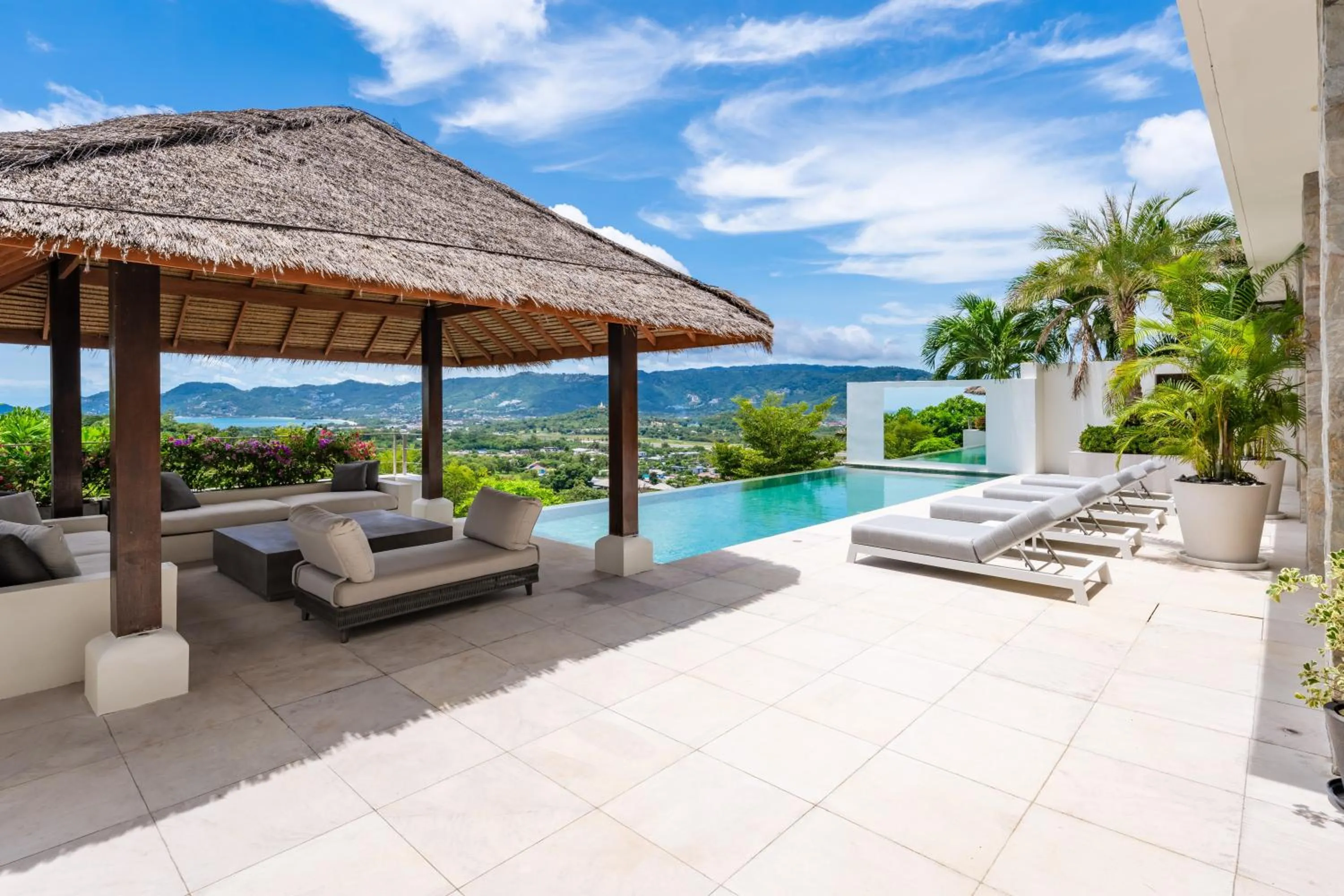 View (from property/room) in Villa Kohia, stunning sea views, breakfast, serviced daily, private dining service on request, North Chaweng