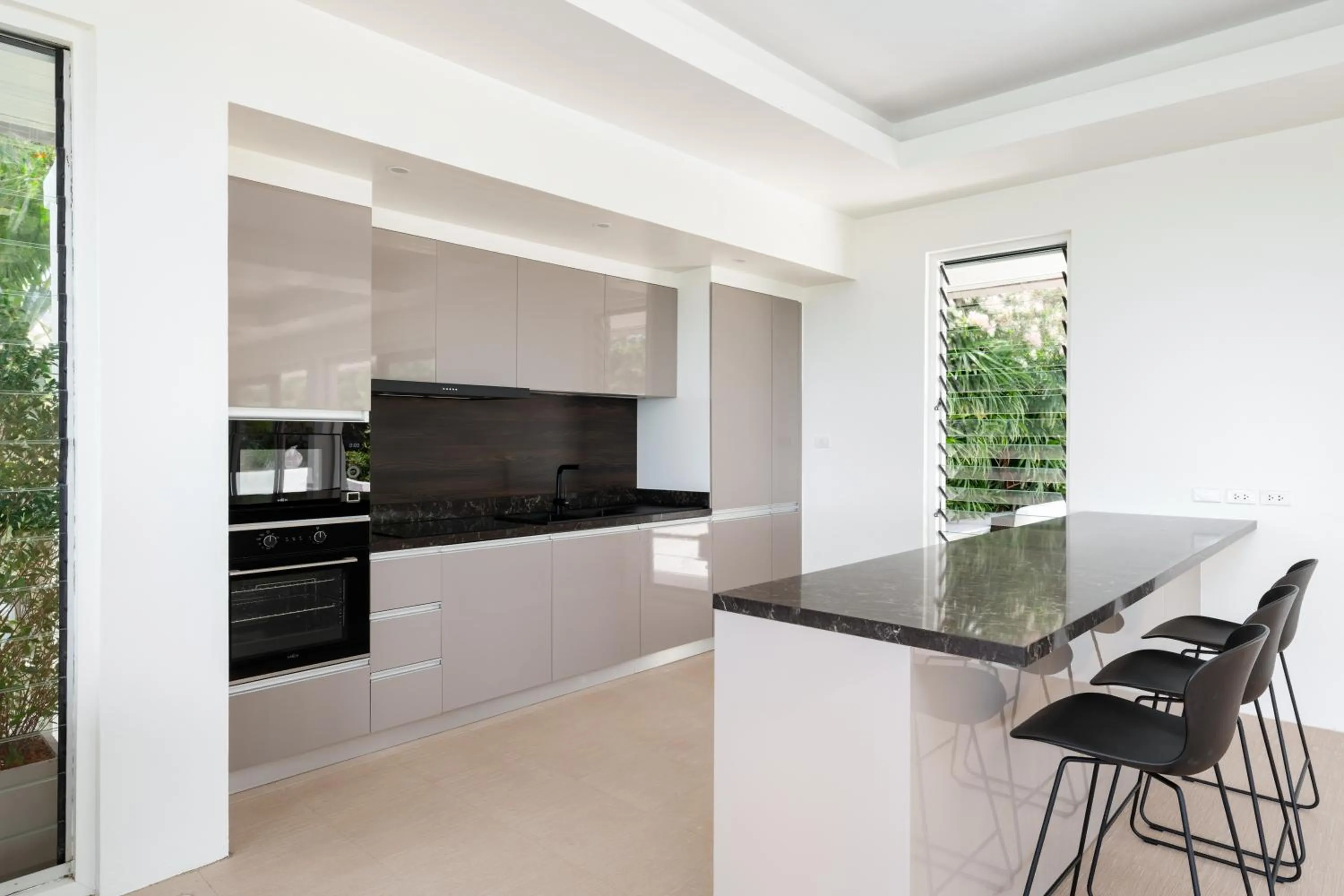 Kitchen or kitchenette in Villa Kohia, stunning sea views, breakfast, serviced daily, private dining service on request, North Chaweng