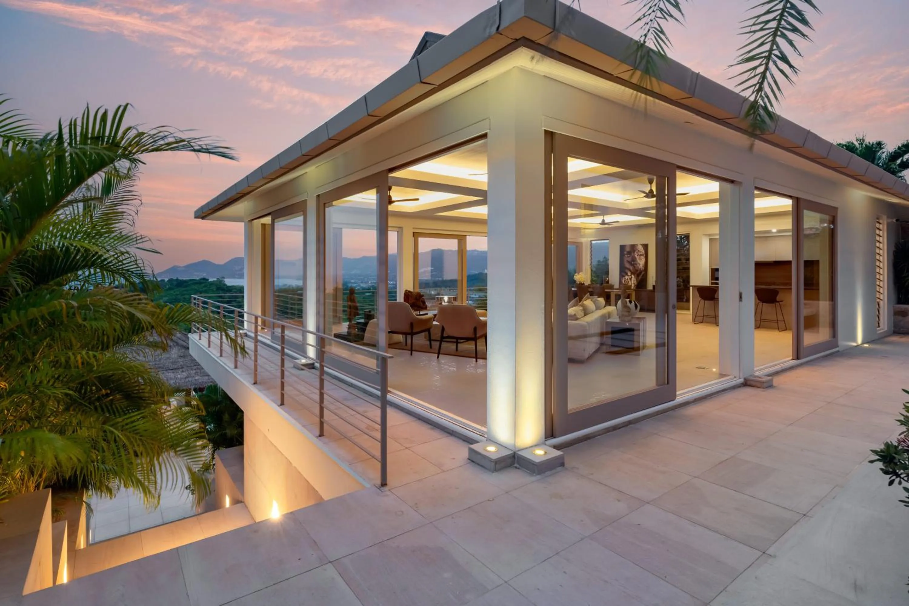 View (from property/room) in Villa Kohia, stunning sea views, breakfast, serviced daily, private dining service on request, North Chaweng