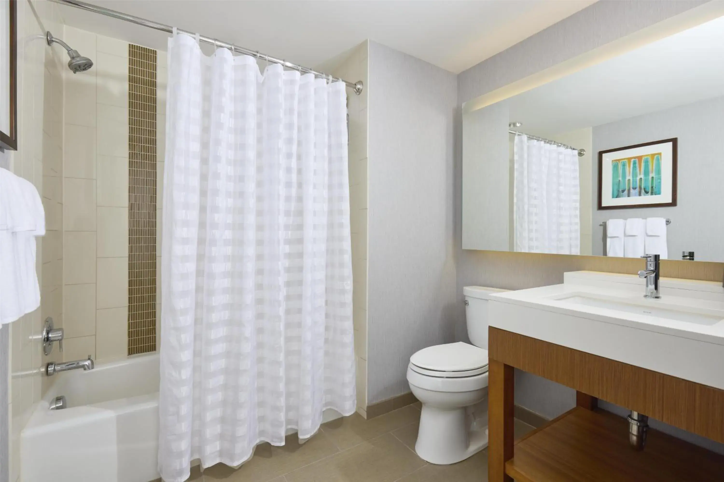 Bathroom in Hyatt Place New York Yonkers Bathroom in Hyatt Place New York Yonkers