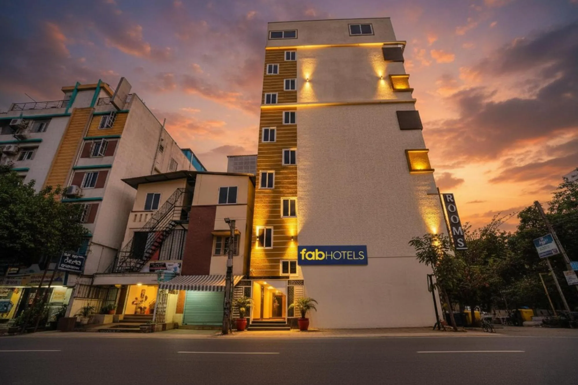 Property building in FabHotel HSR Gateway