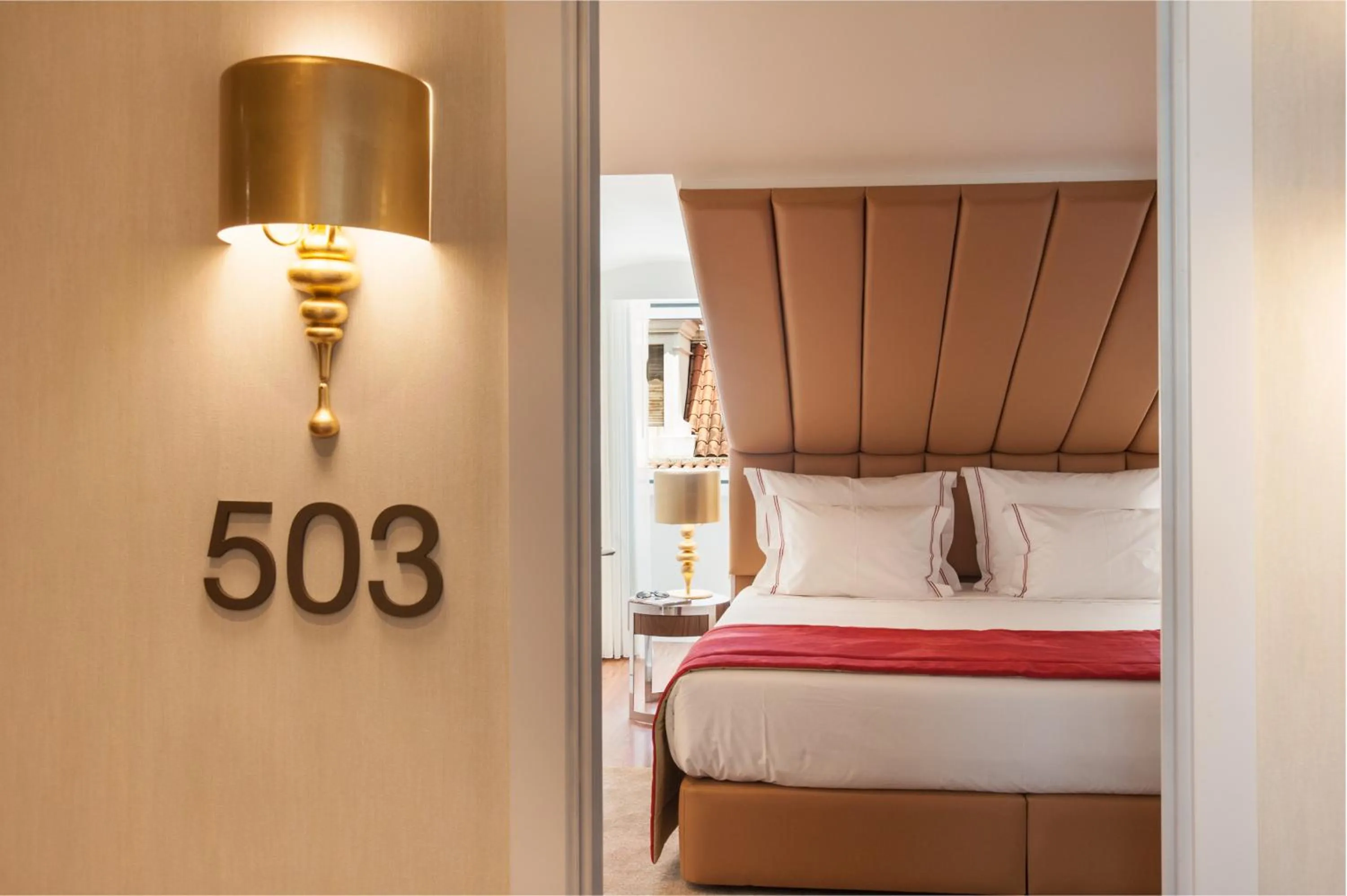 Decorative detail, Bed in The 7 Hotel, Suites, Studios & Apartments