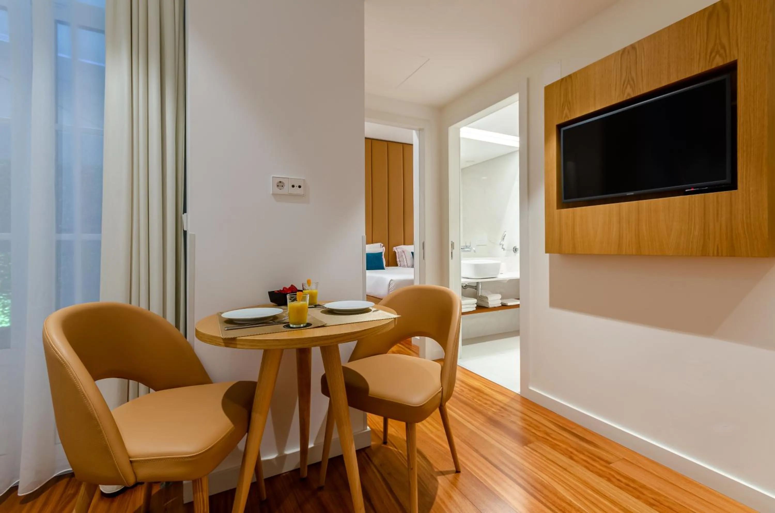 Bedroom in The 7 Hotel, Suites, Studios & Apartments