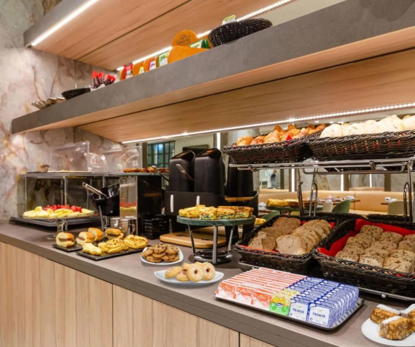 Breakfast in The 7 Hotel, Suites, Studios & Apartments