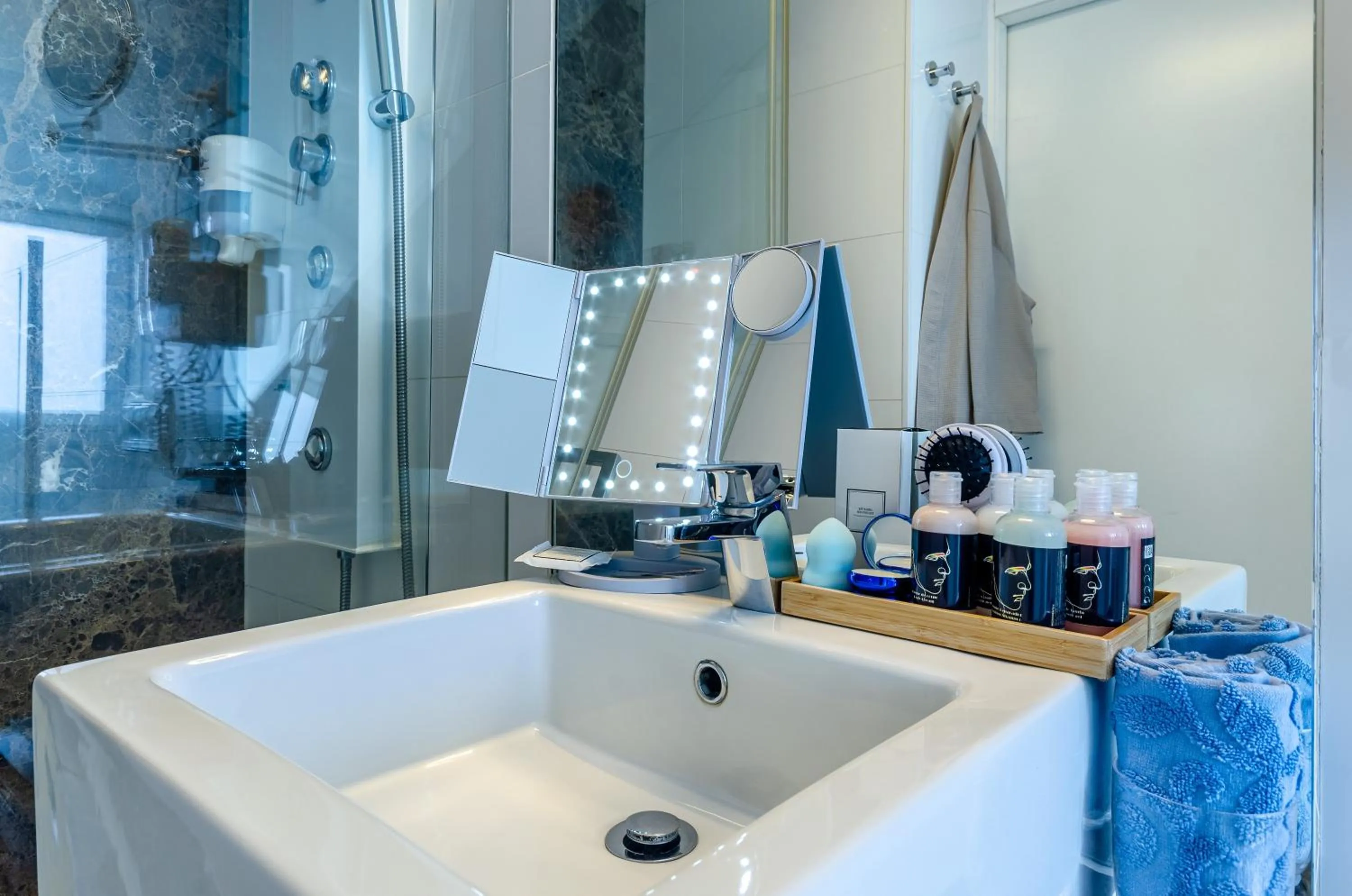 Bathroom in The 7 Hotel, Suites, Studios & Apartments