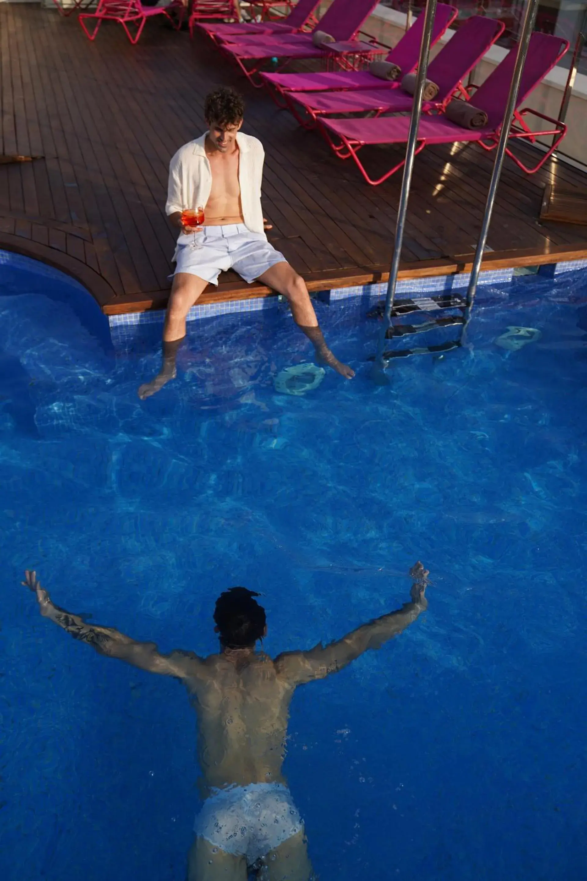 Swimming pool in Axel TWO Barcelona 4 Sup - Adults Only Swimming pool in Axel TWO Barcelona 4 Sup - Adults Only