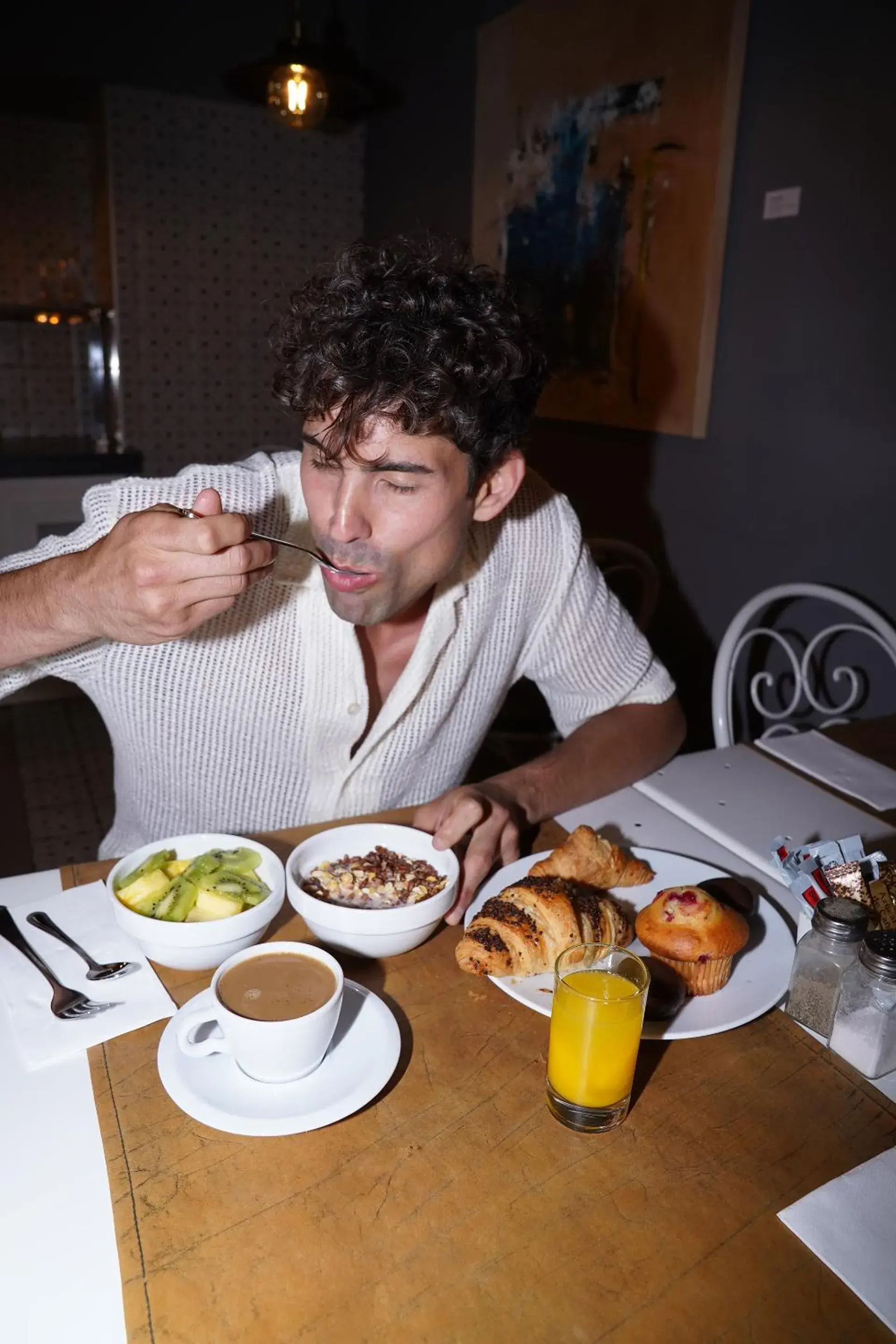 Buffet breakfast in Axel TWO Barcelona 4 Sup - Adults Only Buffet breakfast in Axel TWO Barcelona 4 Sup - Adults Only