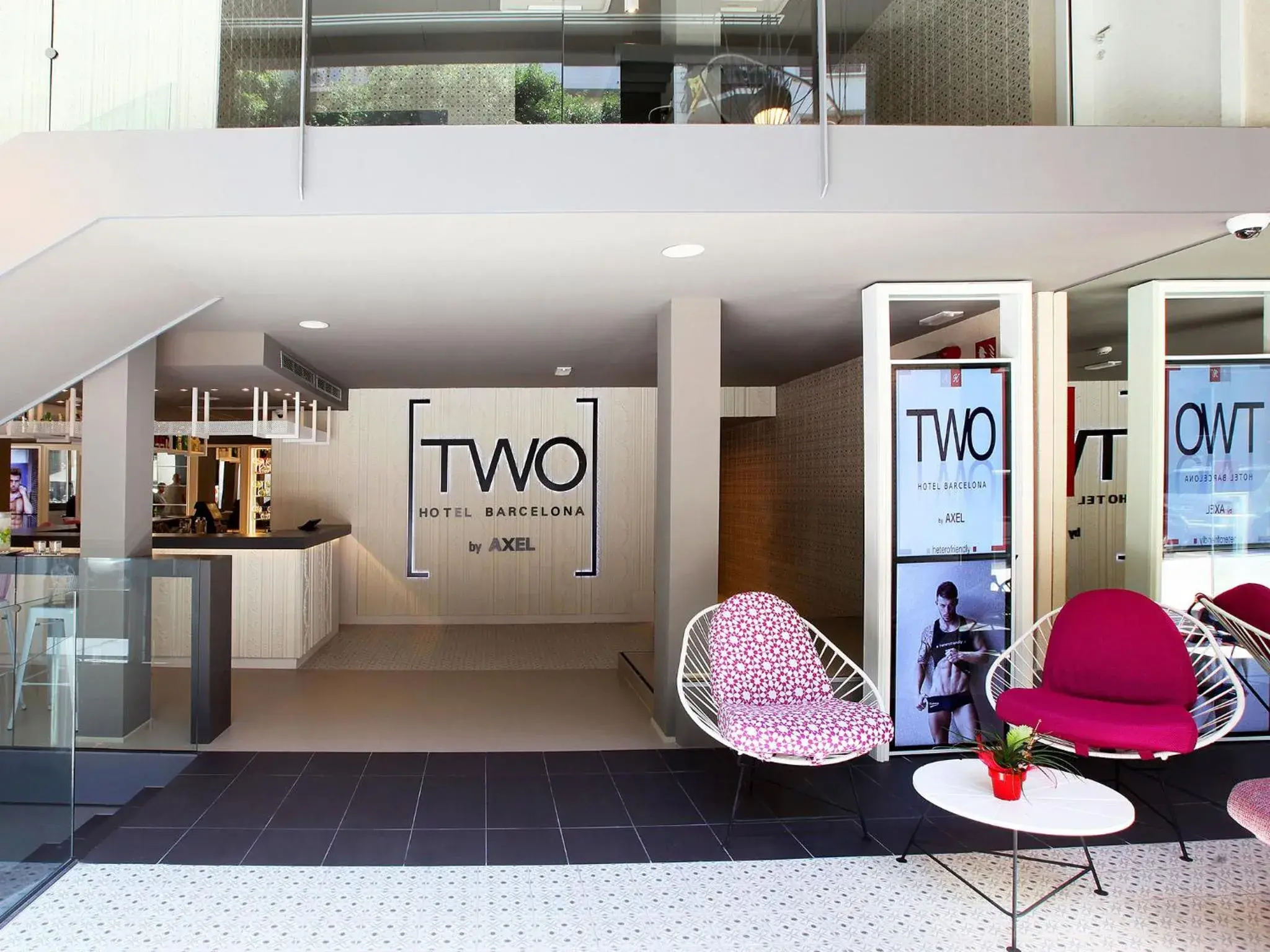 Lobby or reception in Axel TWO Barcelona 4 Sup - Adults Only Lobby or reception in Axel TWO Barcelona 4 Sup - Adults Only