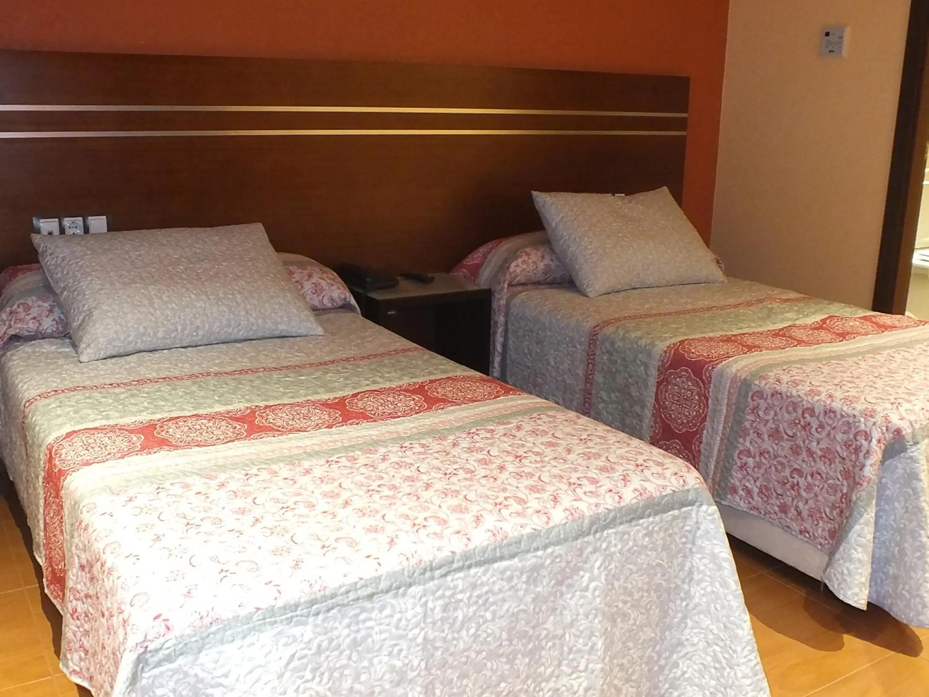 Bed in Motel Los Abedules