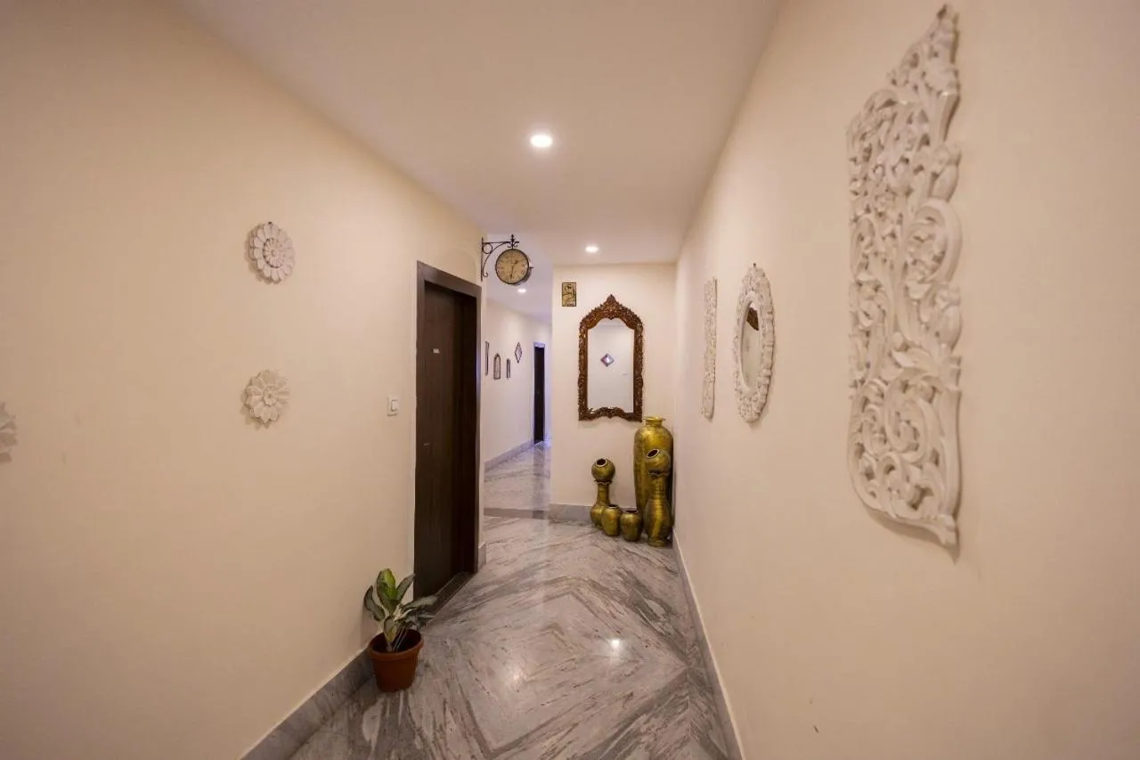 Decorative detail in INDUS TIARA- A Corporate Boutique Hotel