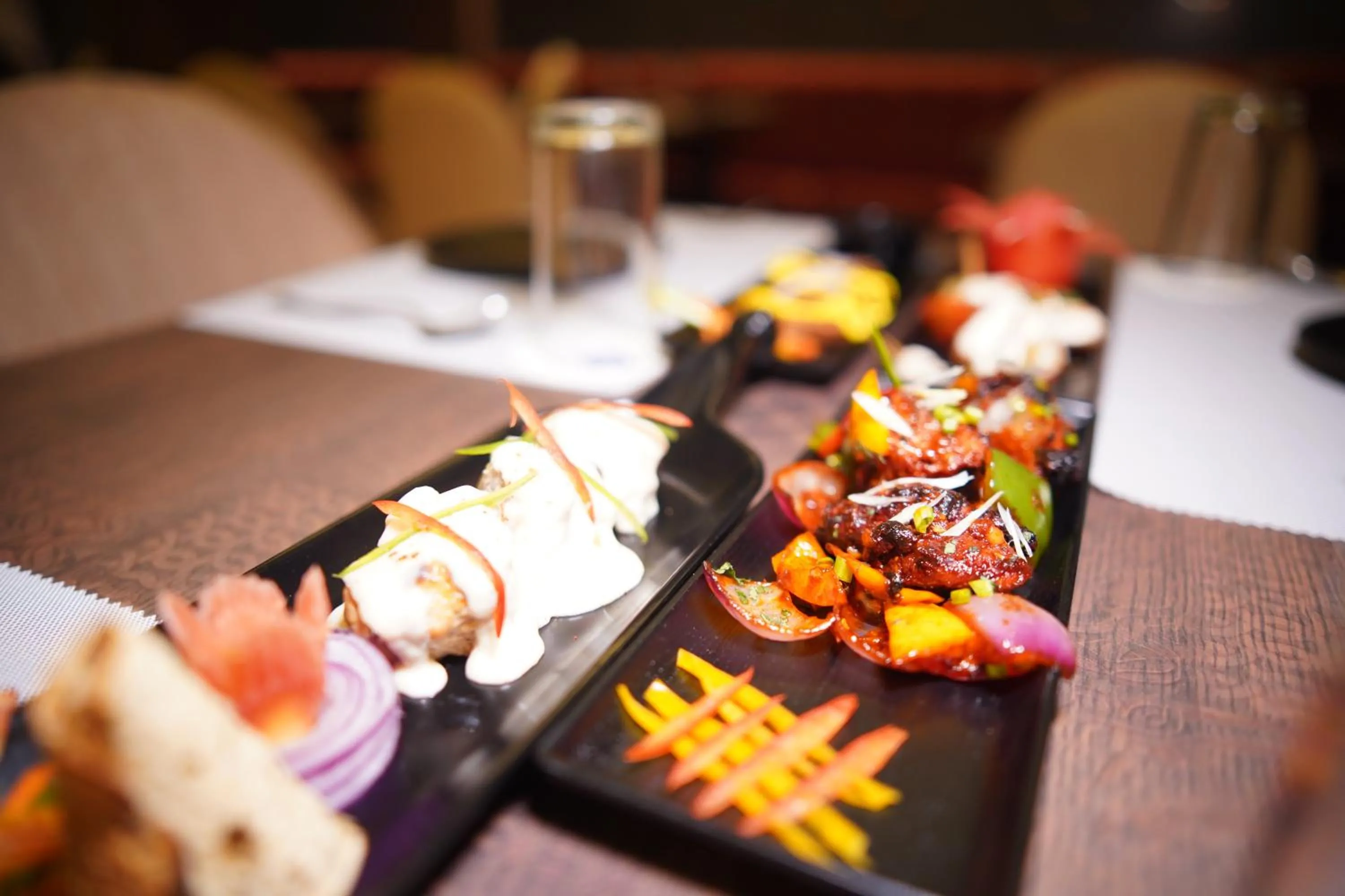Restaurant/places to eat in INDUS TIARA- A Corporate Boutique Hotel