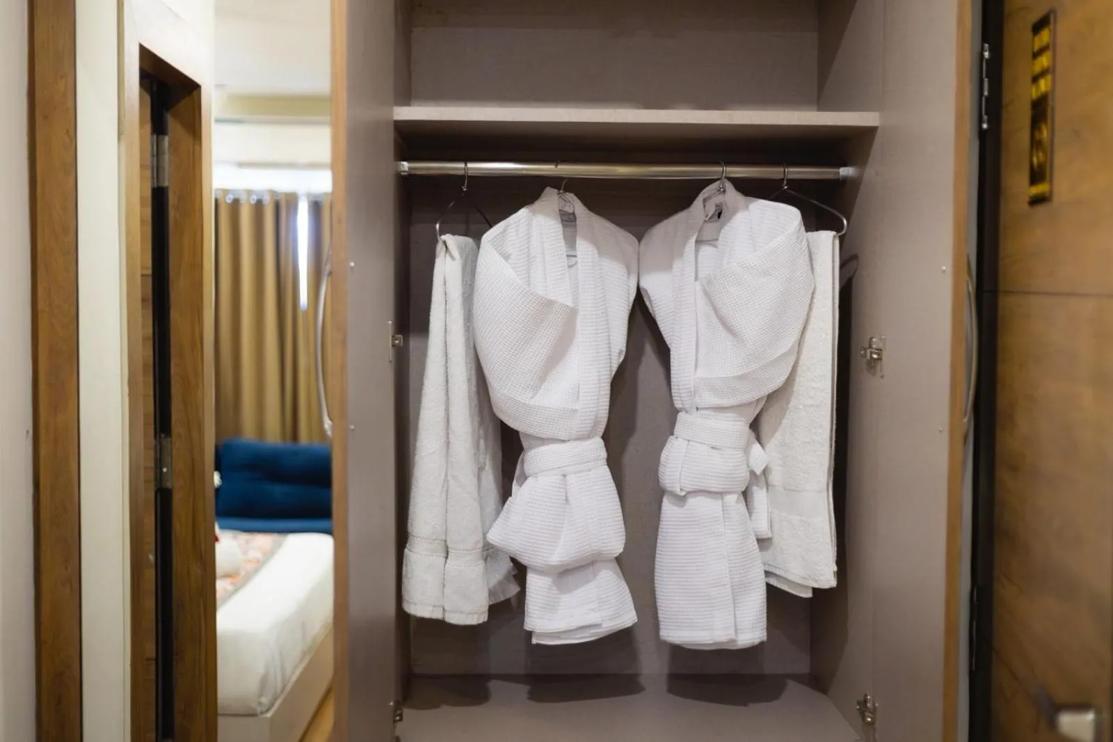 Bed in INDUS TIARA- A Corporate Boutique Hotel