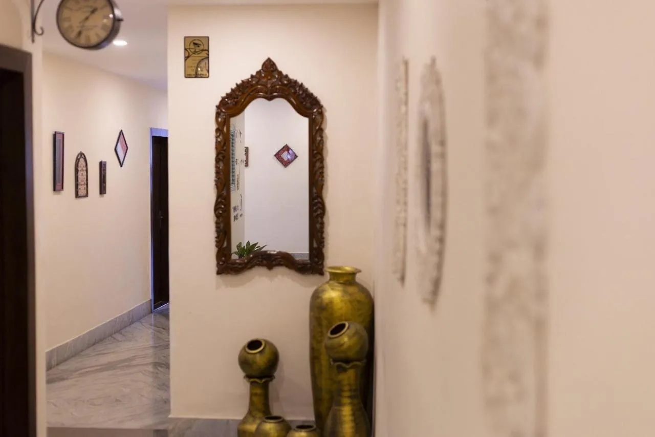 Decorative detail in INDUS TIARA- A Corporate Boutique Hotel