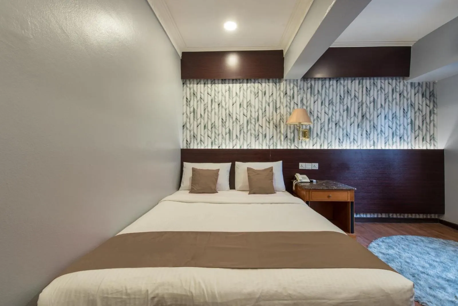 Bed in Hotel grand orchard
