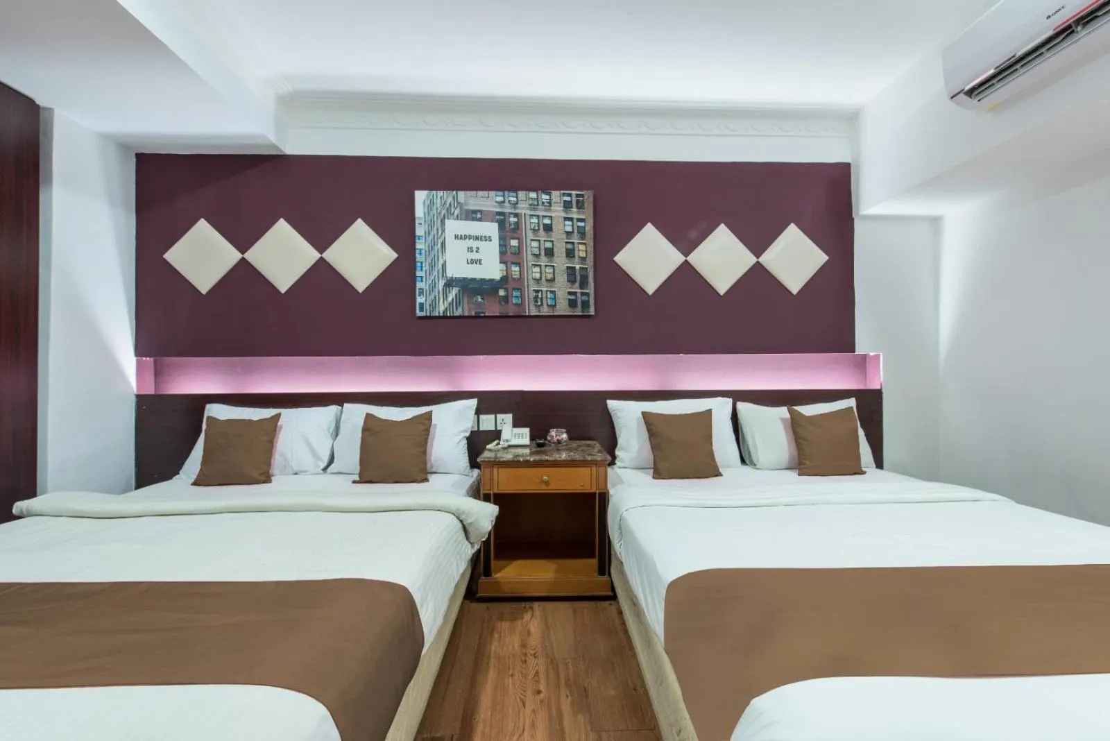 Bed in Hotel grand orchard