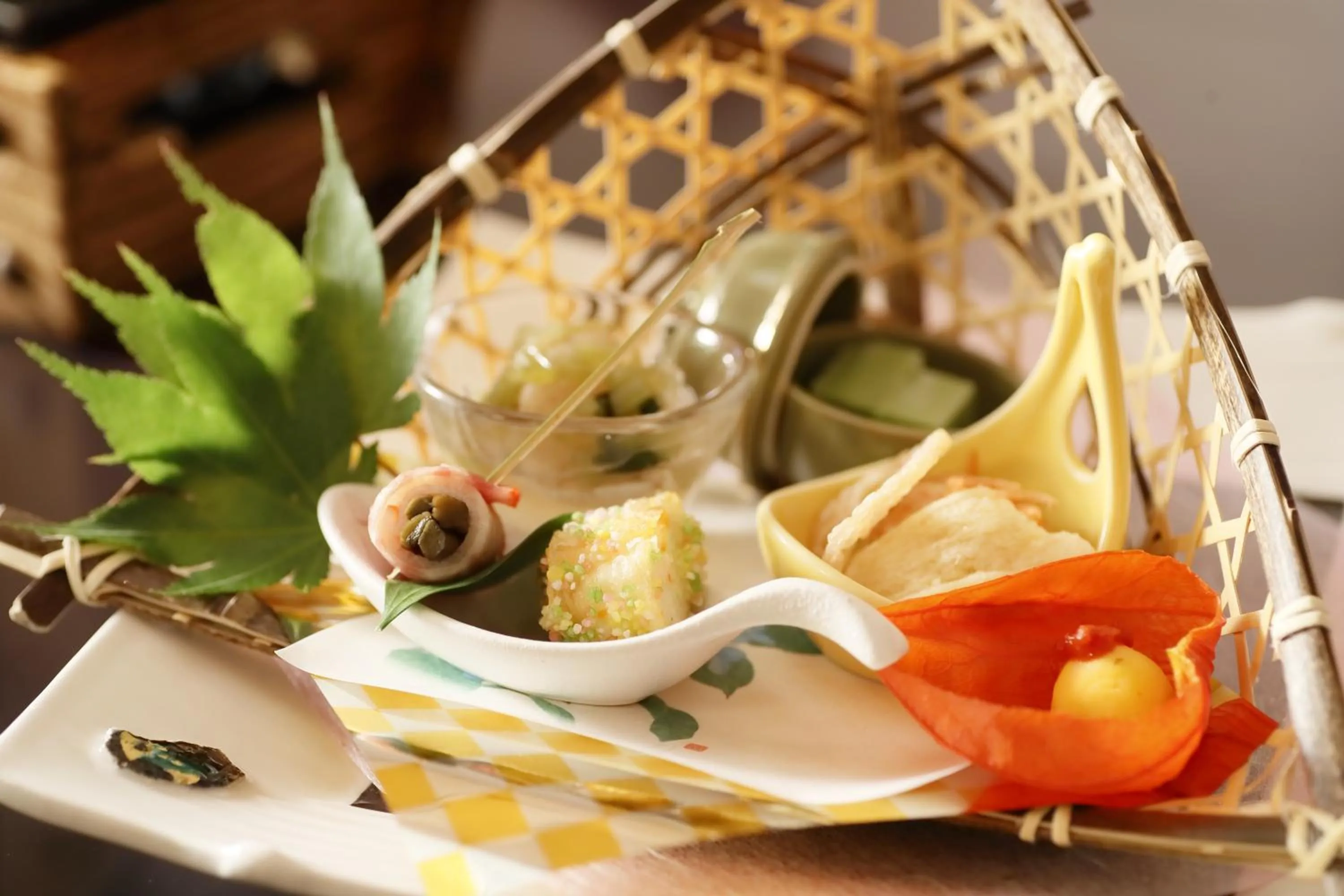 Food close-up in Kashoen