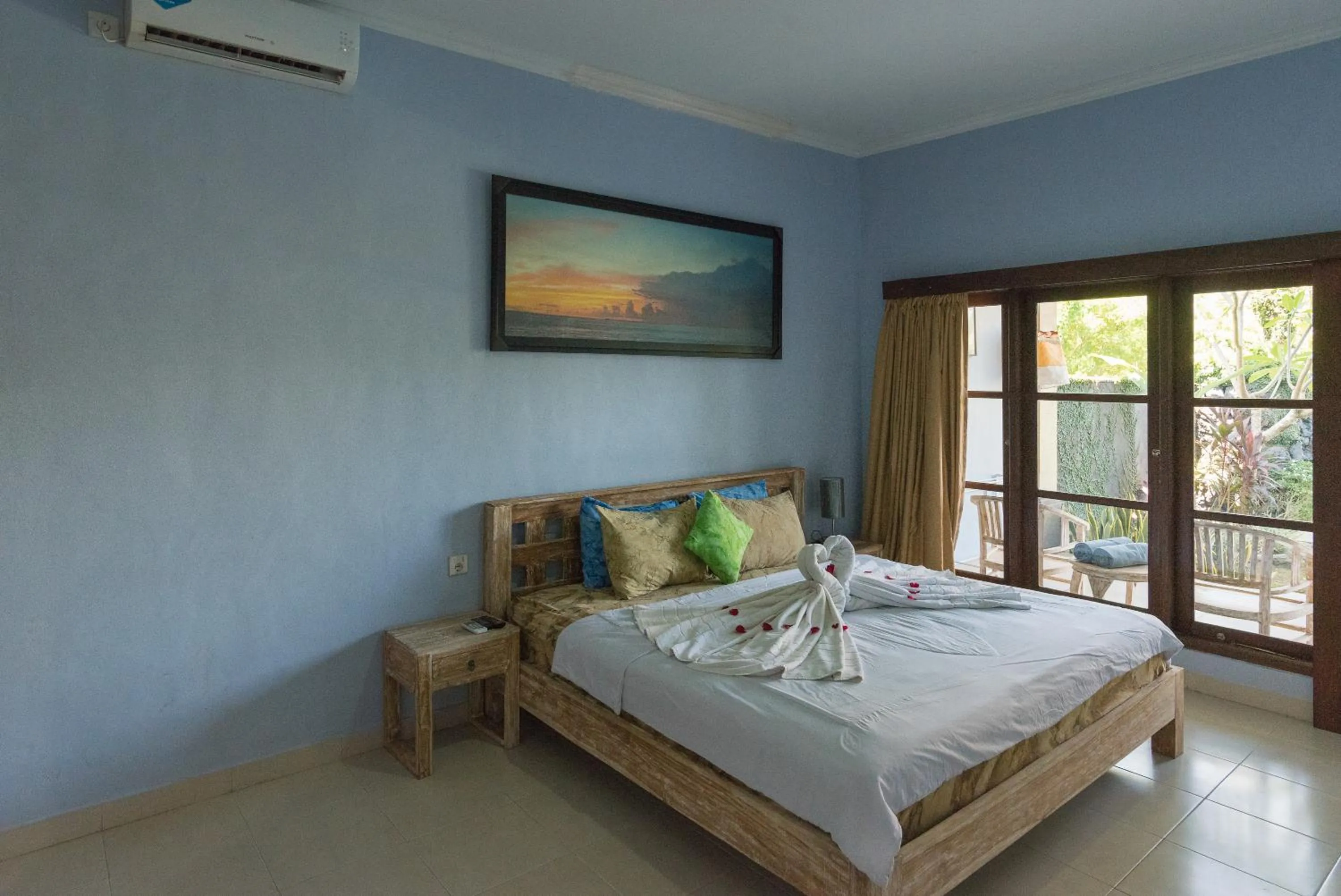 Bed in Koming Guest House