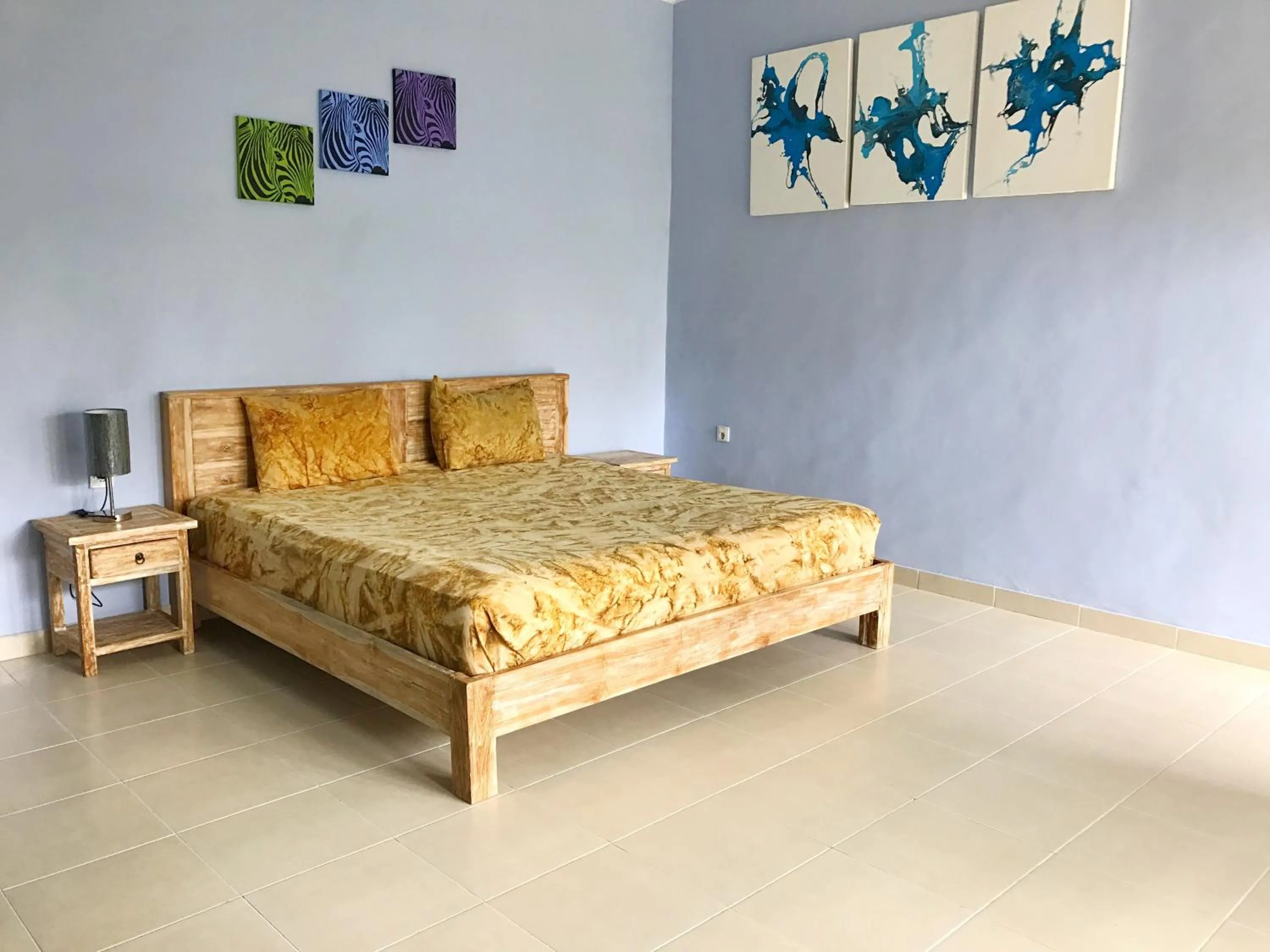 Bed in Koming Guest House