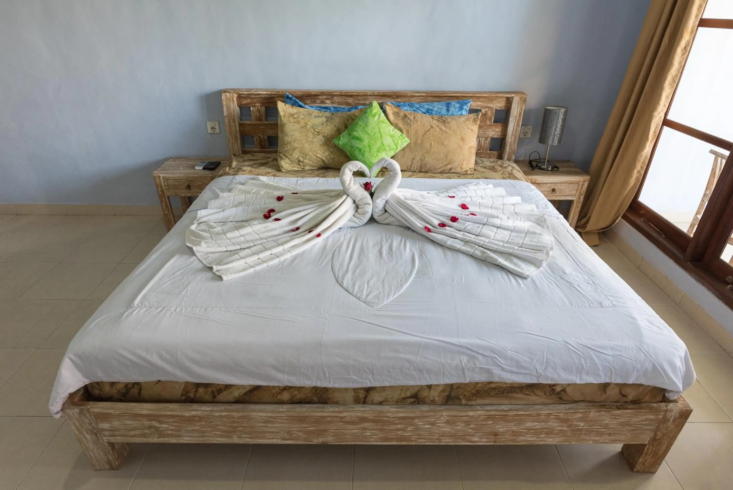 Bed in Koming Guest House