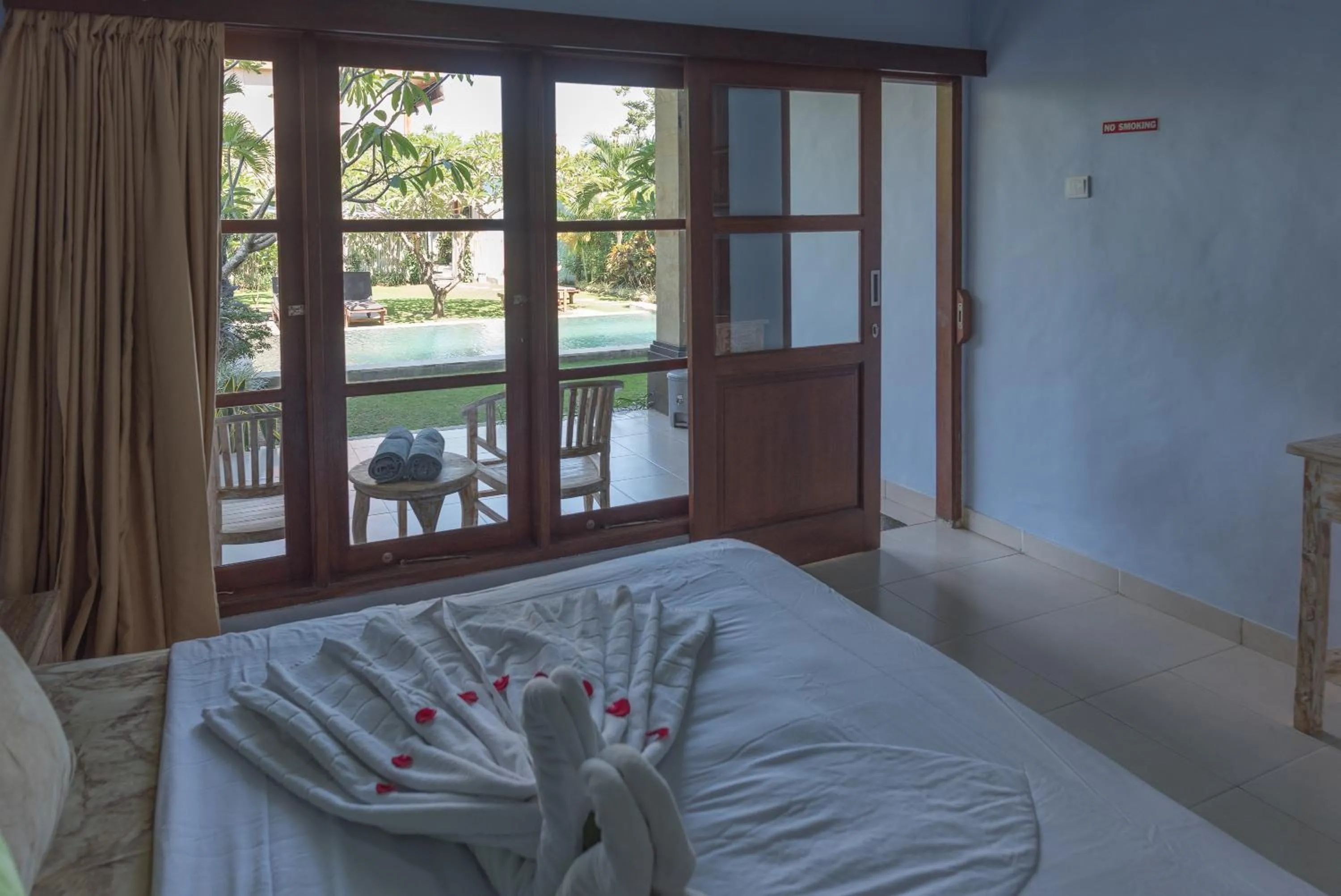 Bed in Koming Guest House