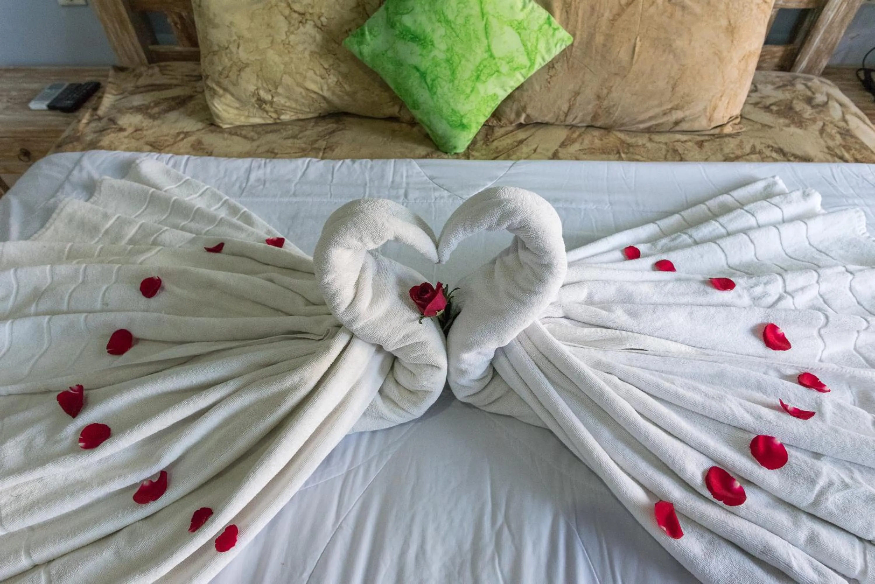 Bed in Koming Guest House