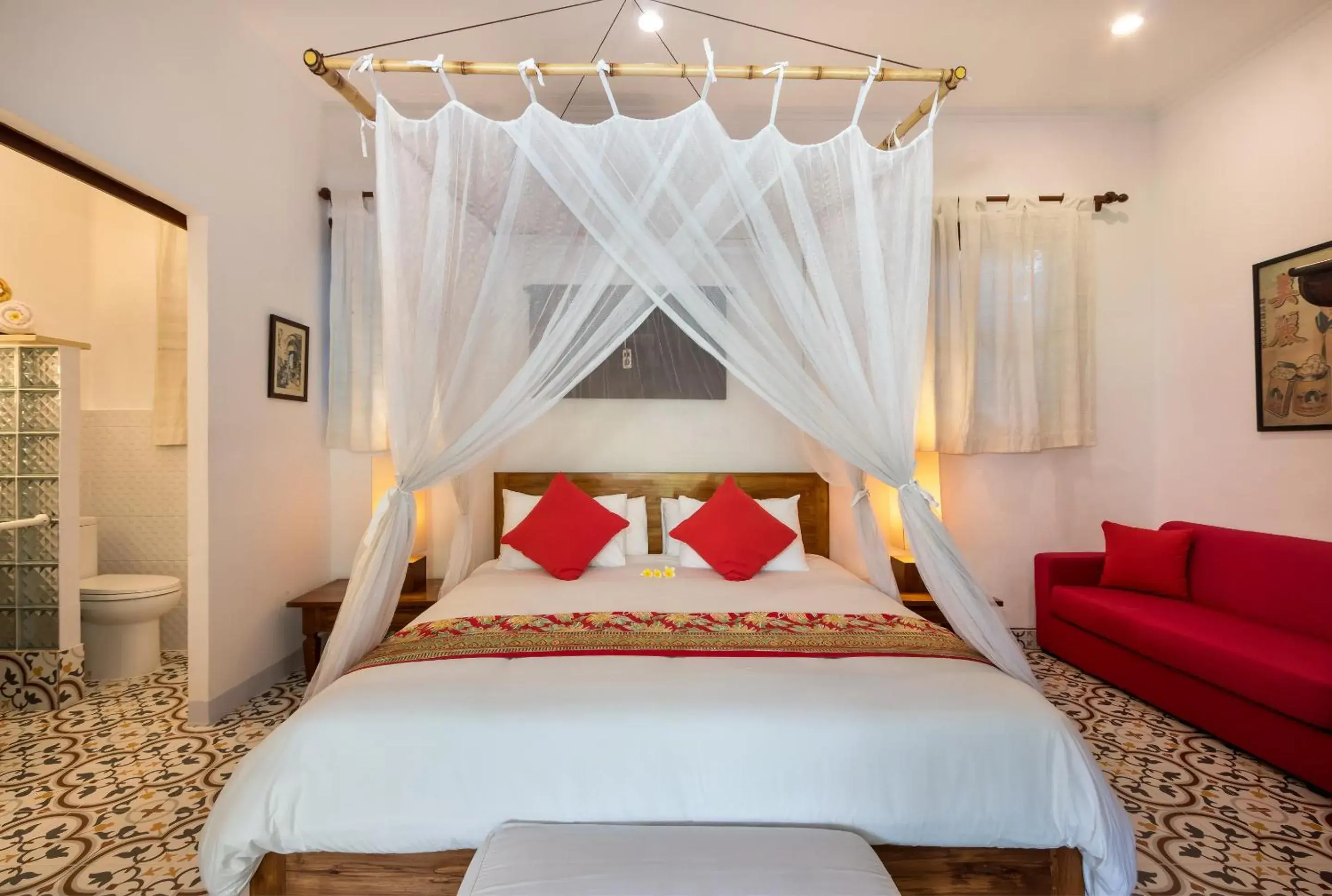 Bedroom, Bed in Villa Eight Bedroom, Bed in Villa Eight