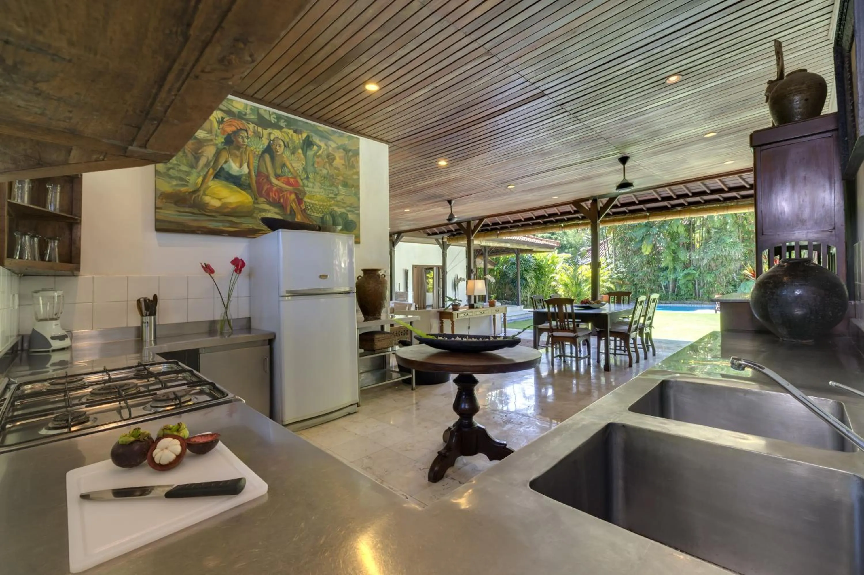 Kitchen or kitchenette in Villa Eight