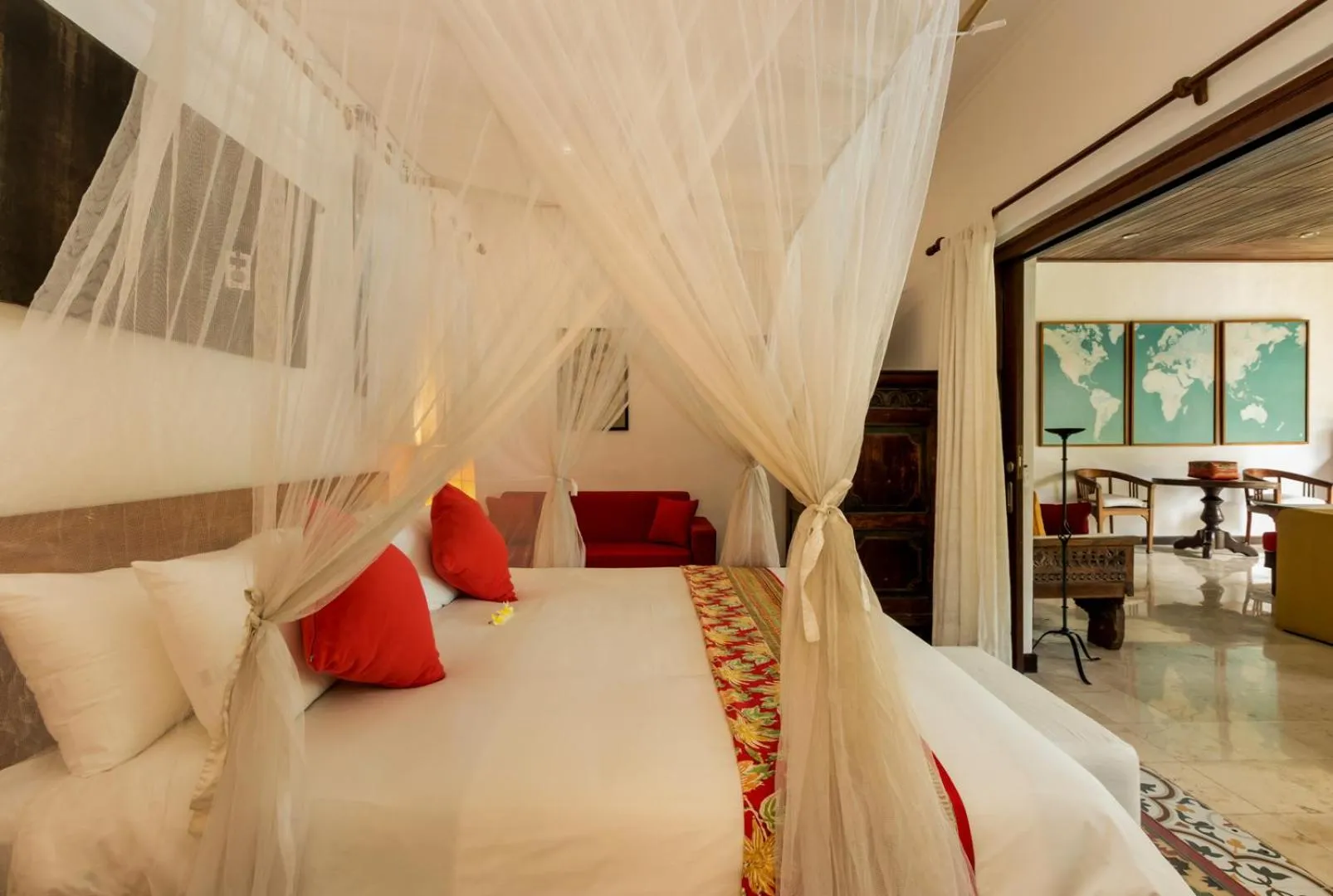 Bedroom, Bed in Villa Eight