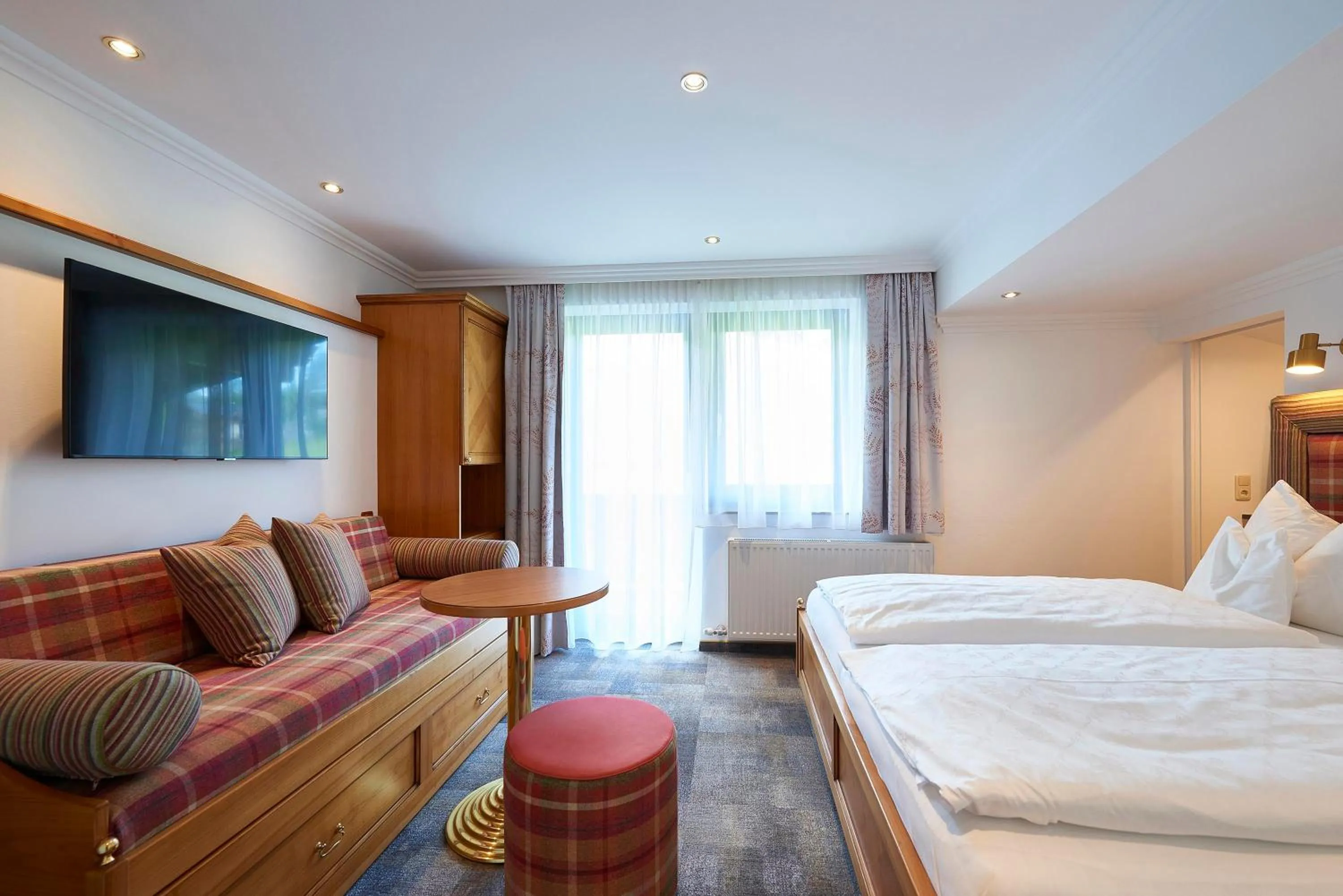 Bed in Gasthof Hotel Handlerhof
