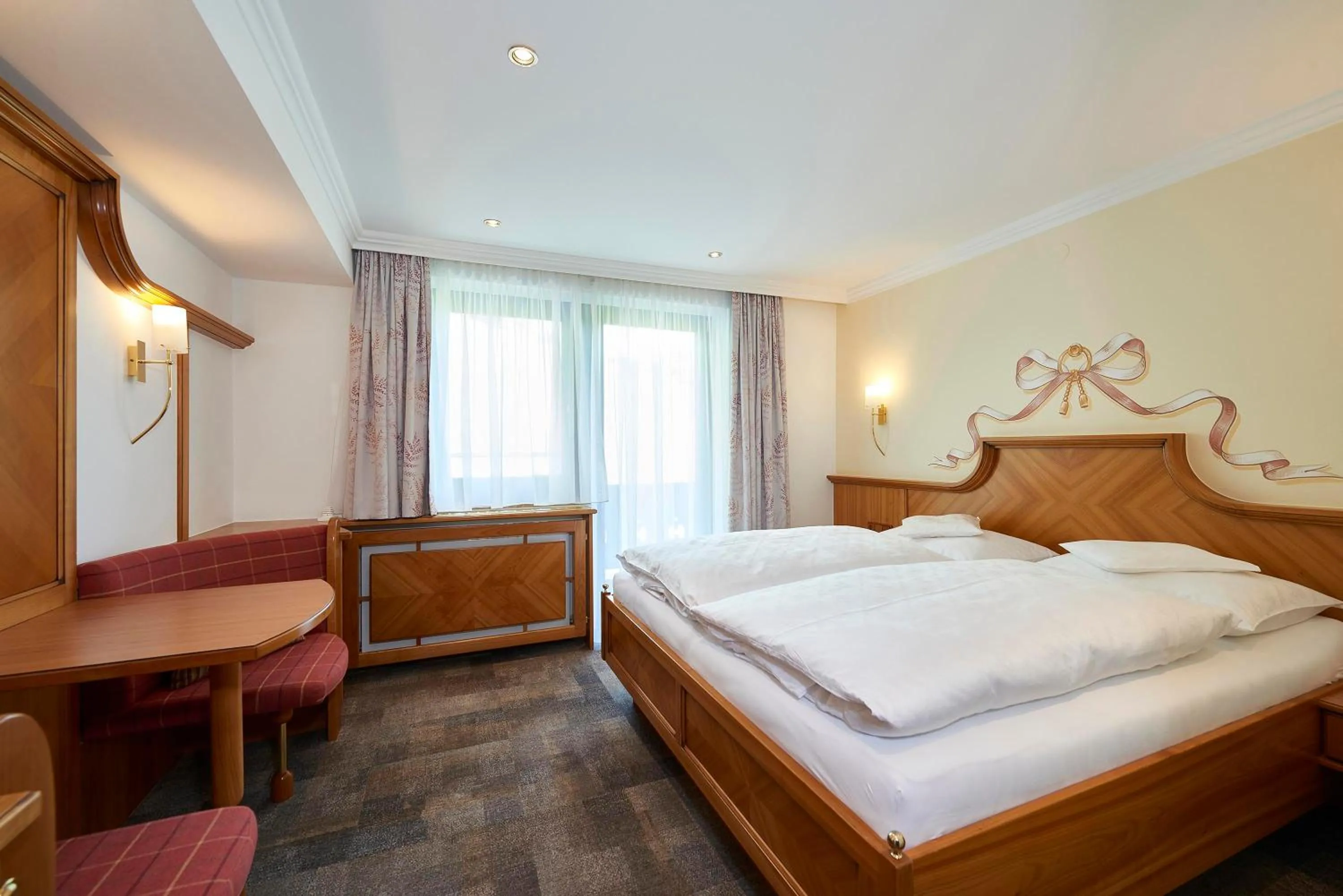 Bed in Gasthof Hotel Handlerhof
