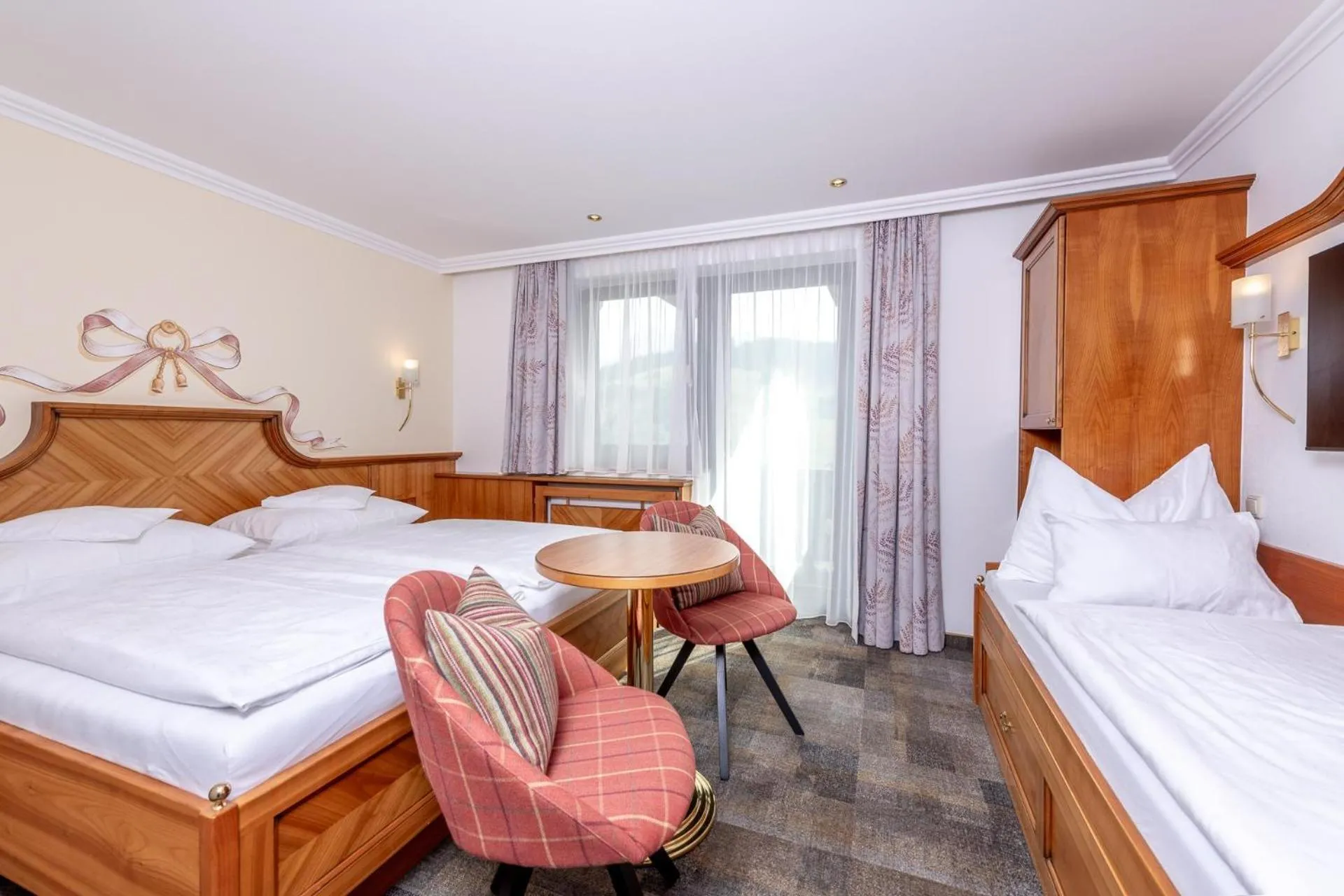 Bed in Gasthof Hotel Handlerhof